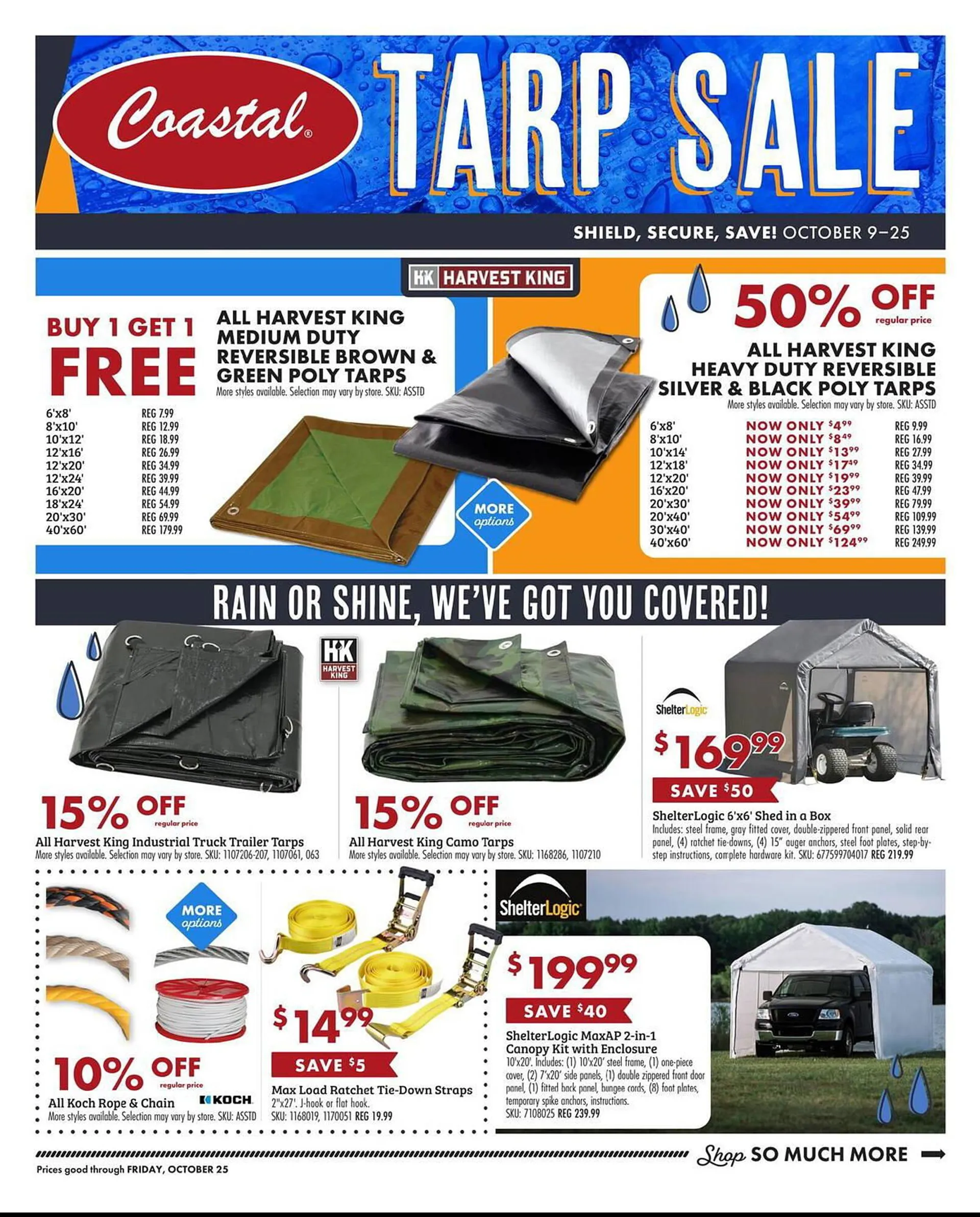 Weekly ad Coastal Farm & Ranch Weekly Ad from October 9 to October 25 2024 - Page 1