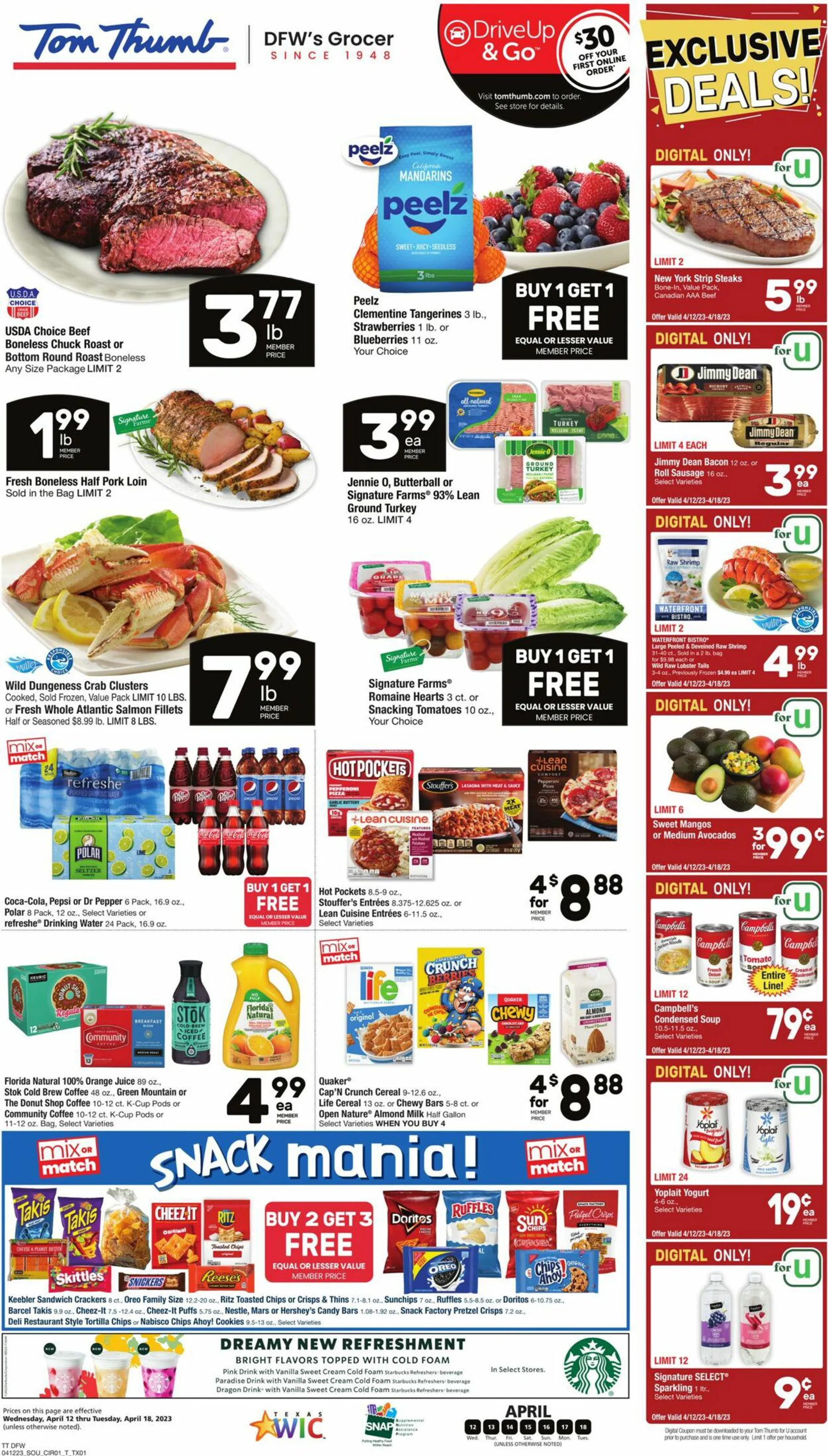 Tom Thumb Current weekly ad - 1