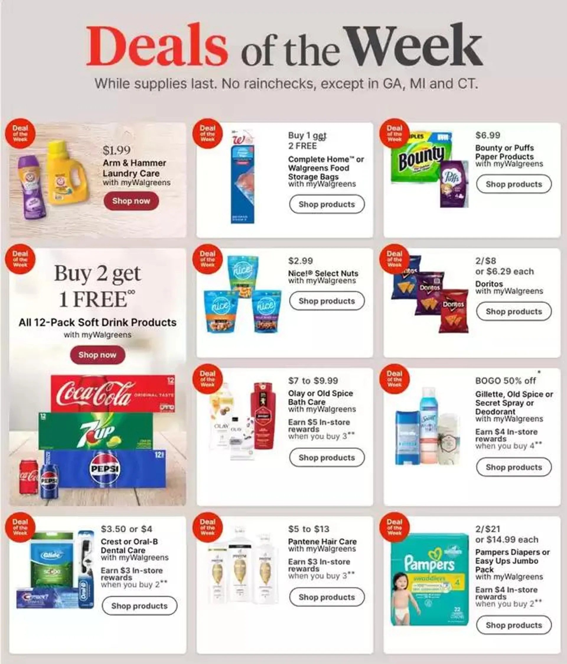 Current bargains and offers - 1
