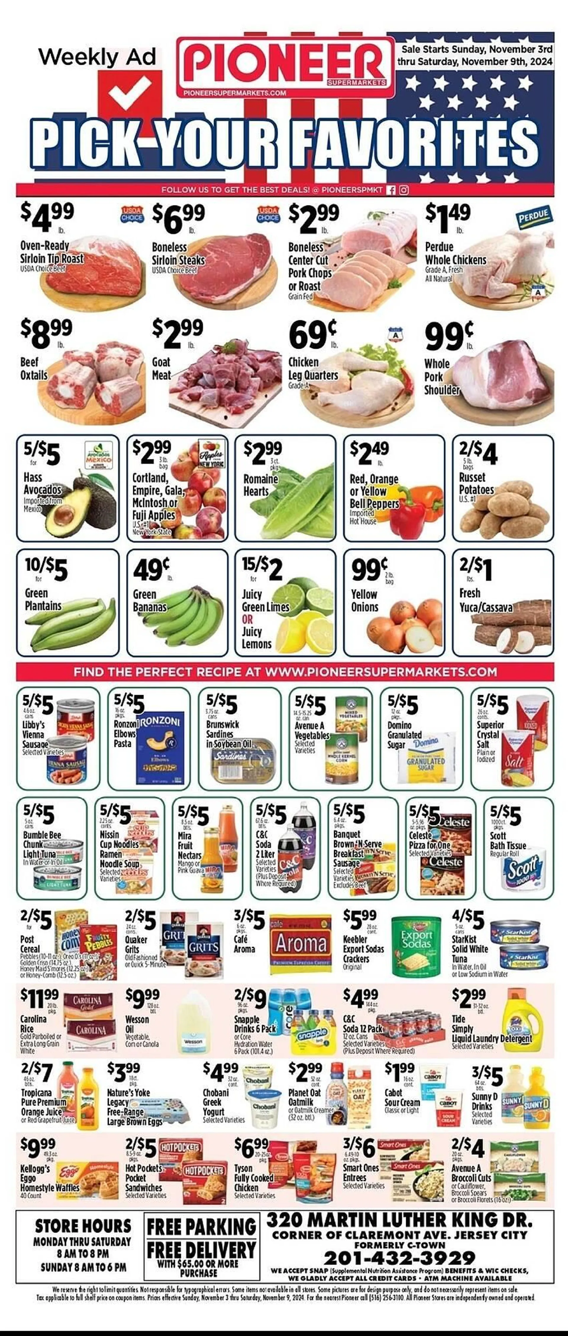 Pioneer Supermarkets Weekly Ad - 1