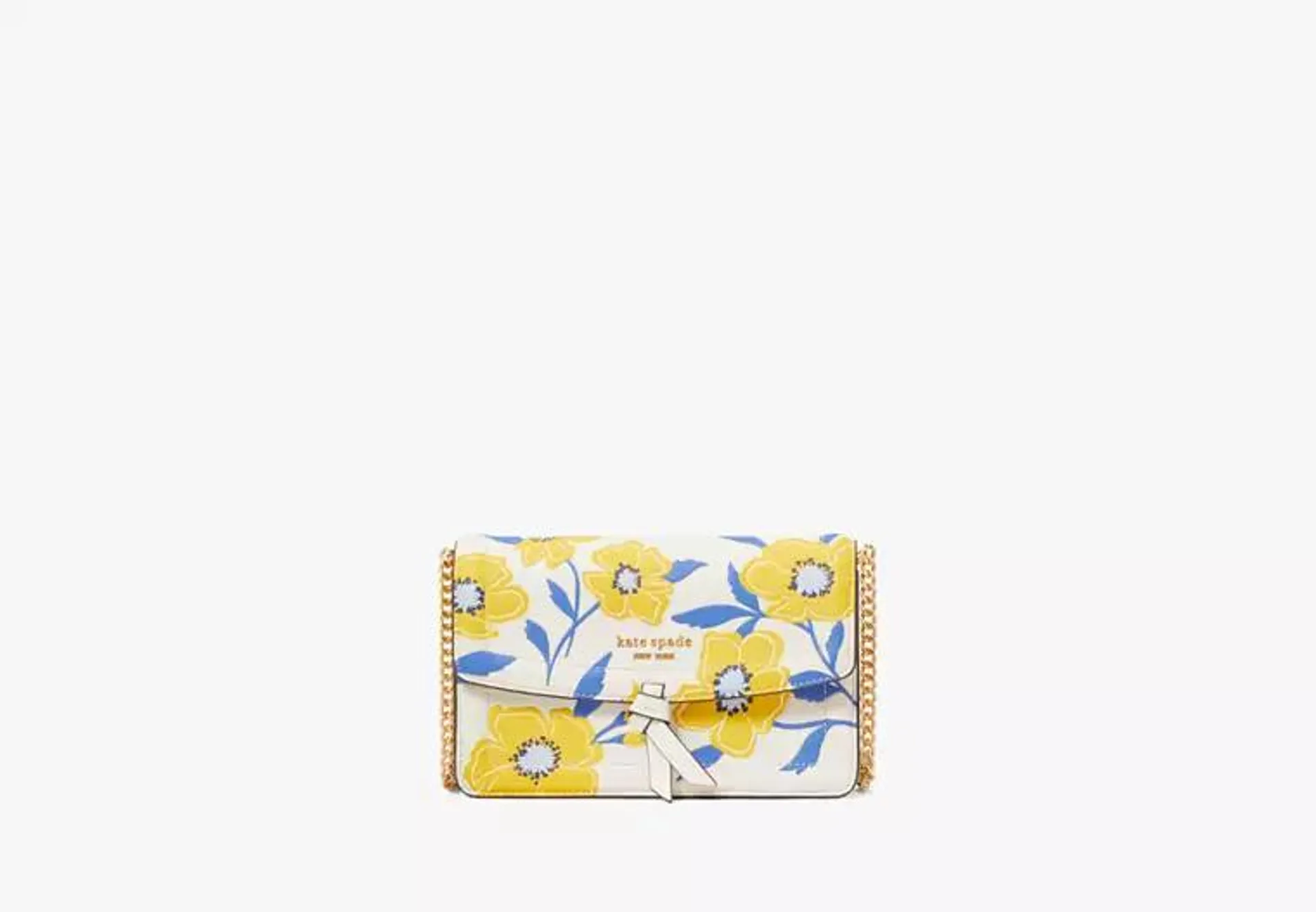 Knott Sunshine Floral Flap Crossbody