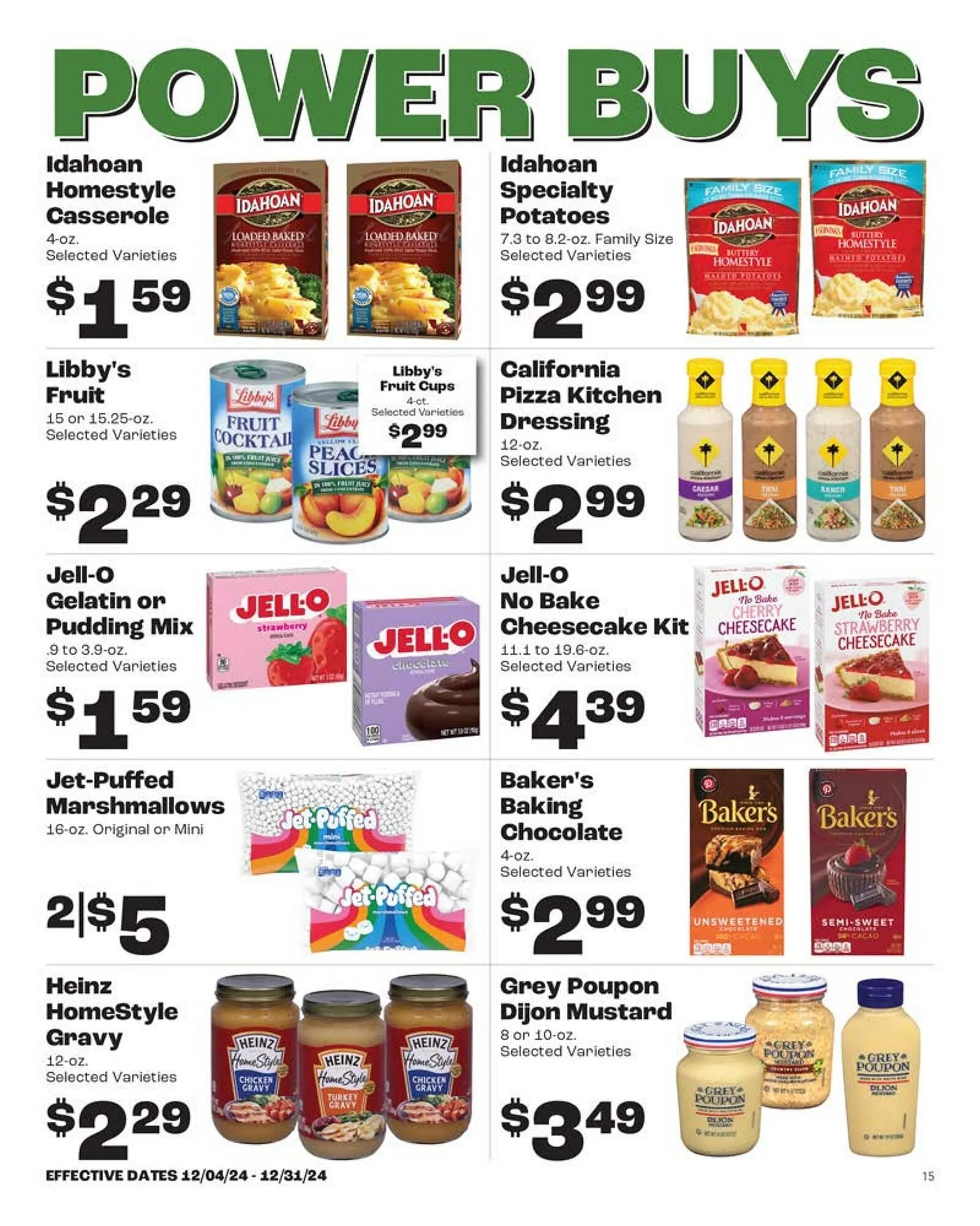 Weekly ad Rosauers Weekly Ad from December 11 to December 31 2024 - Page 15