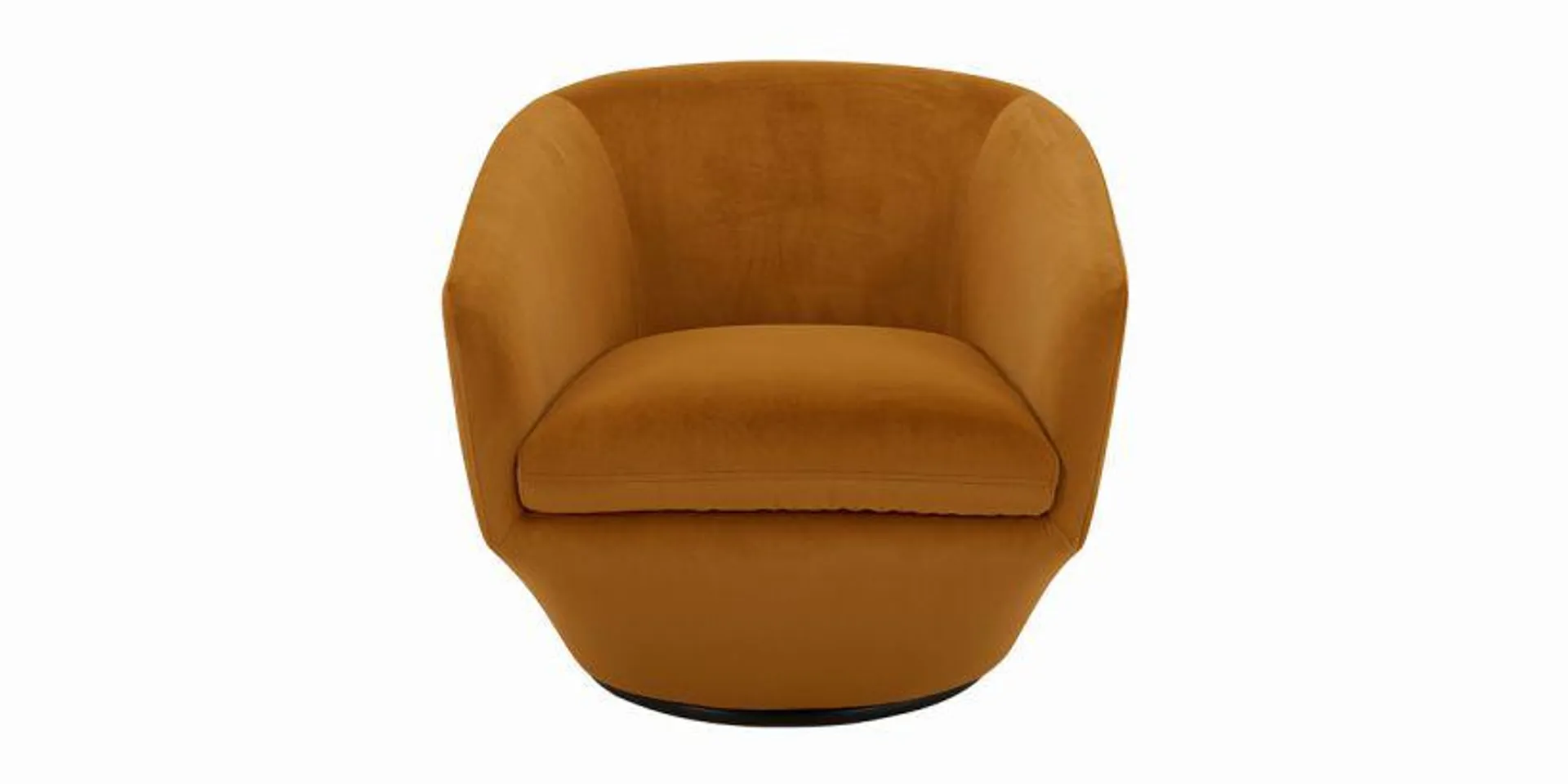 Akira Lounge Chair Dark Yellow