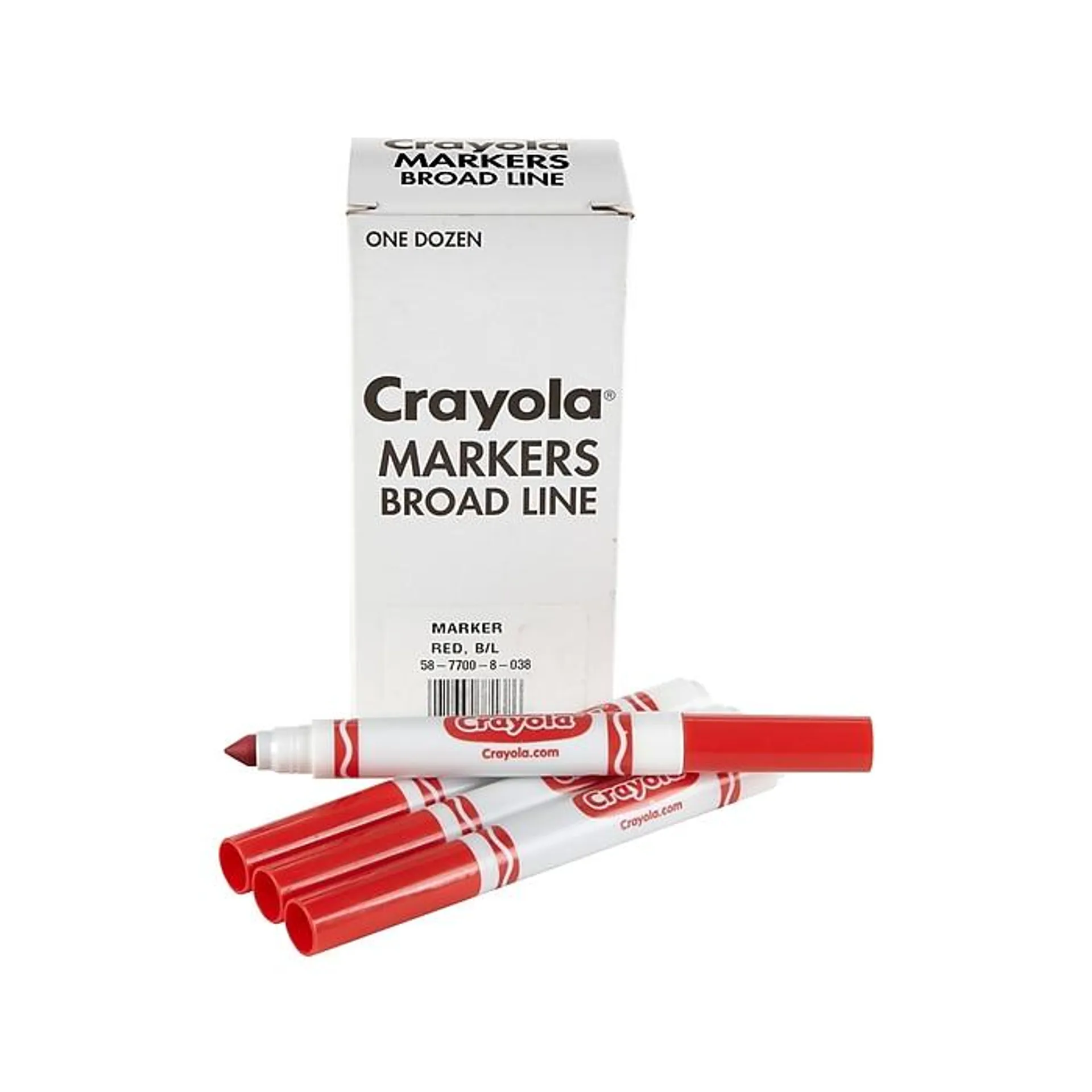 Broad, Red, Dozen (587700038)