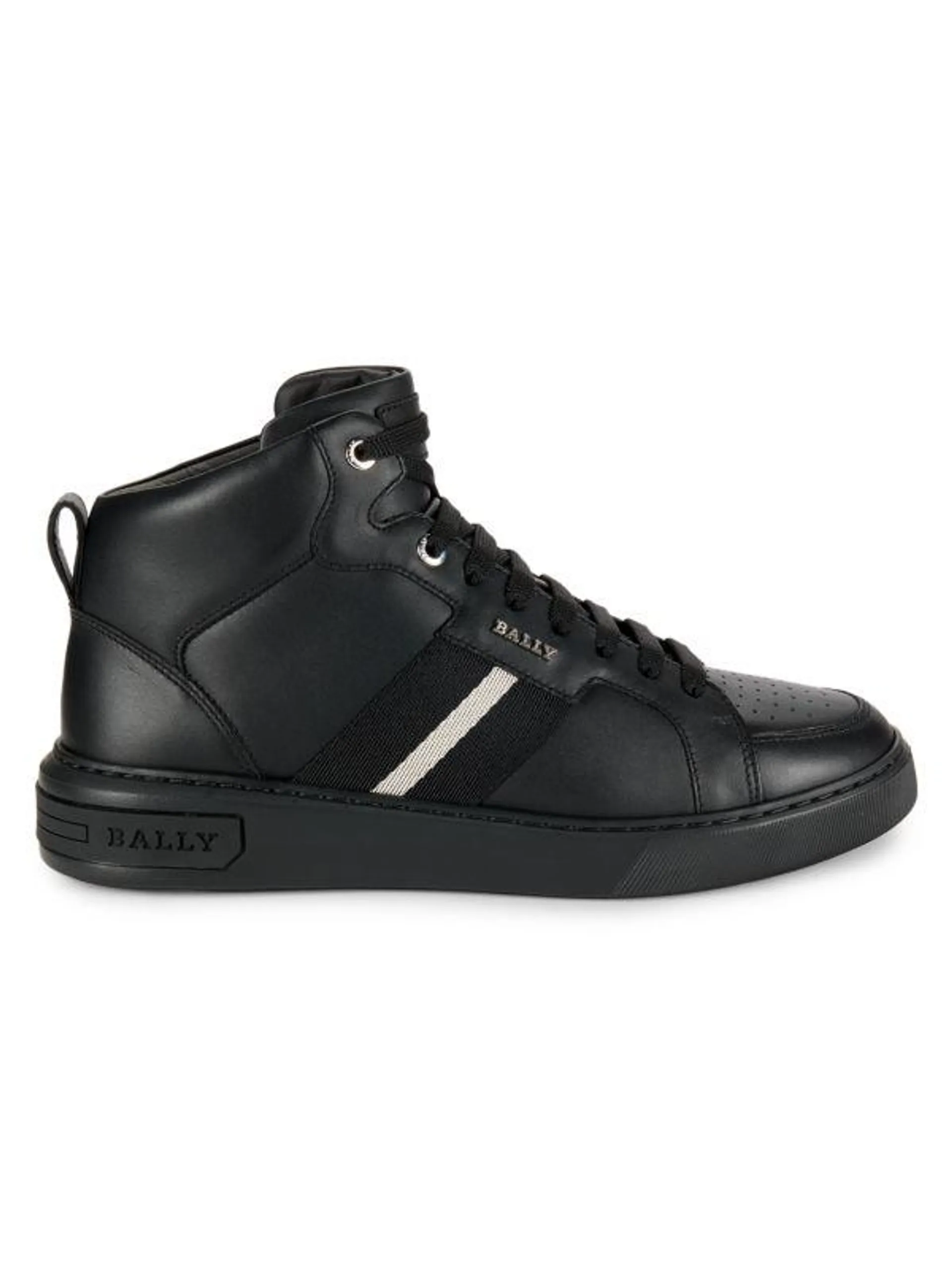 Myles High Top Leather Sneakers