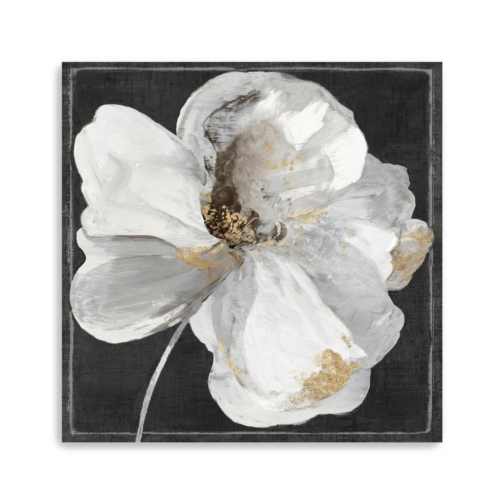 White Queen I Canvas Giclee Wall Art