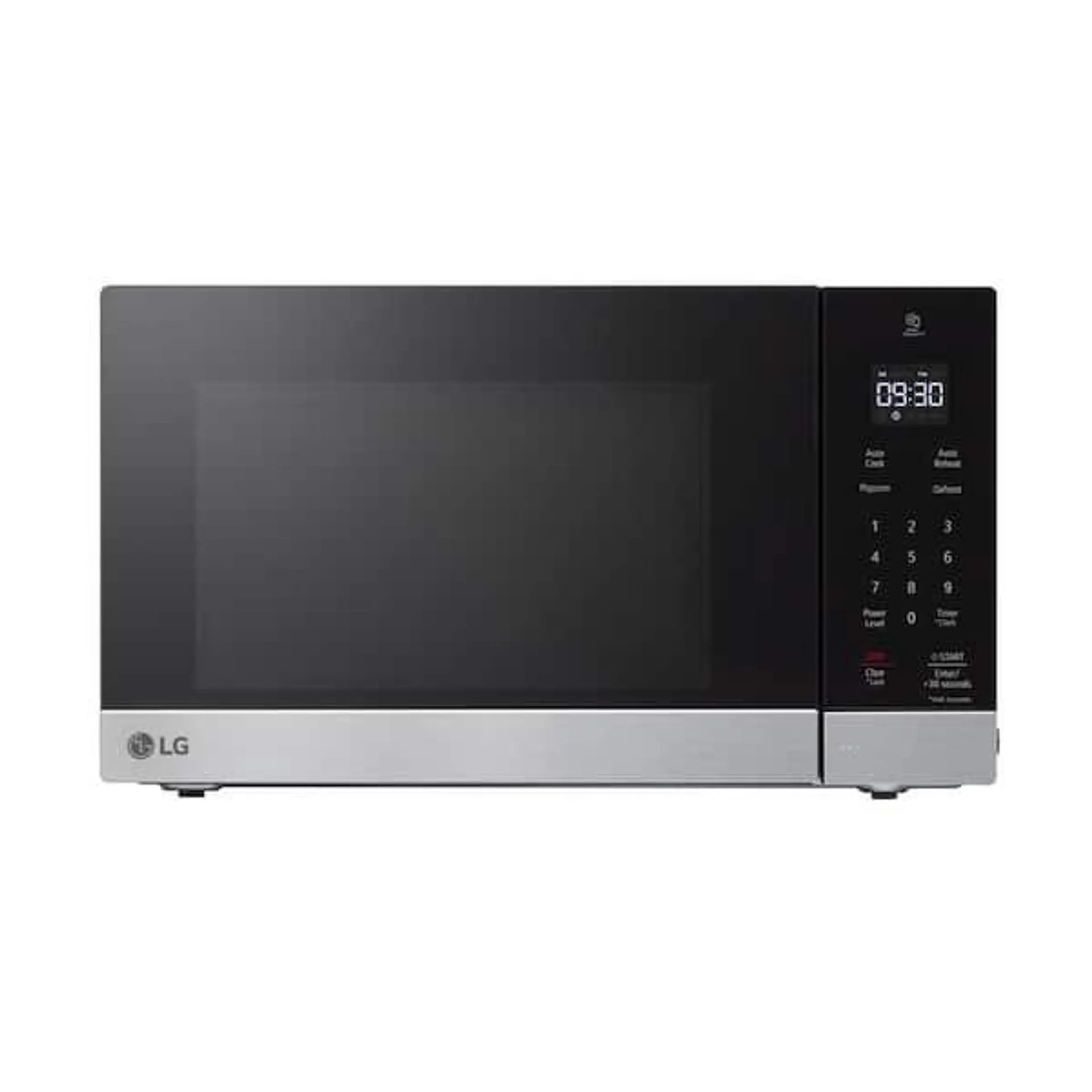 NeoChef 0.9 cu. ft. 1000-Watt Countertop Microwave in Stainless Steel with Smart Inverter