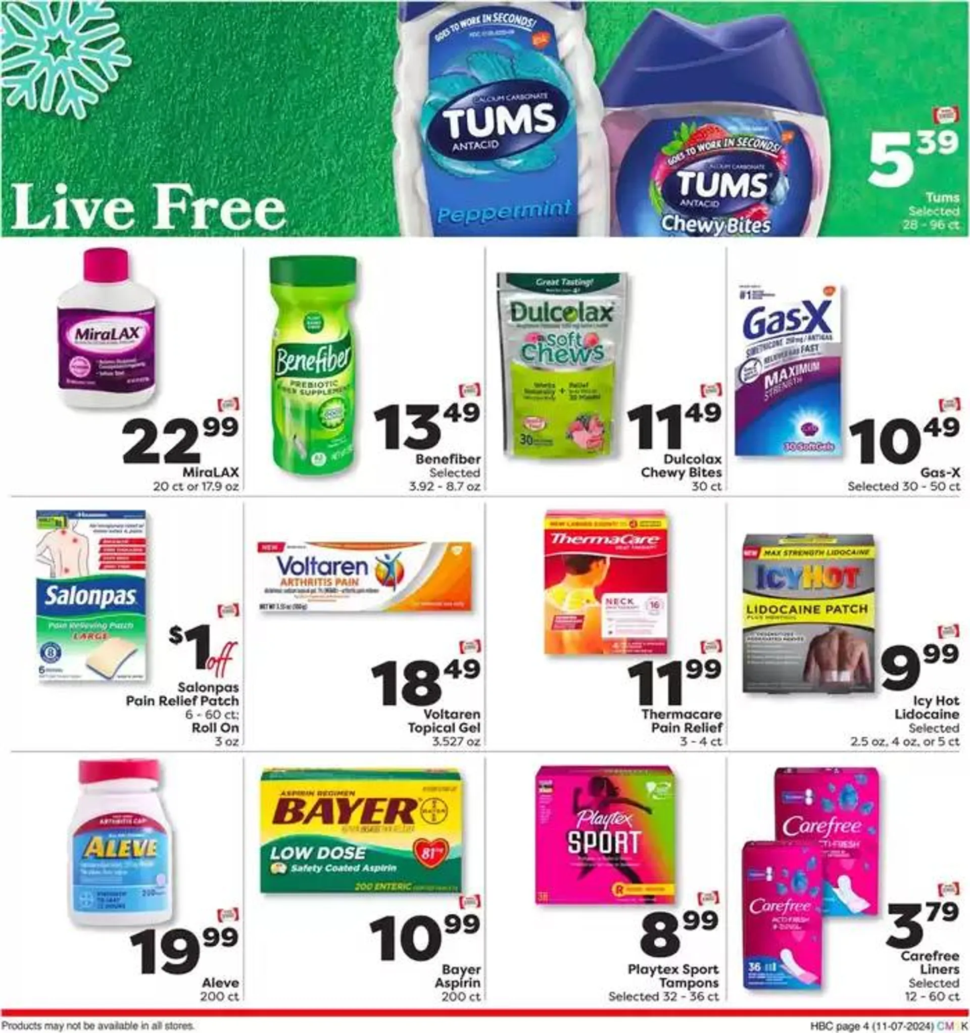 Weekly ad Weekly Ads Weis Markets from November 6 to December 4 2024 - Page 10