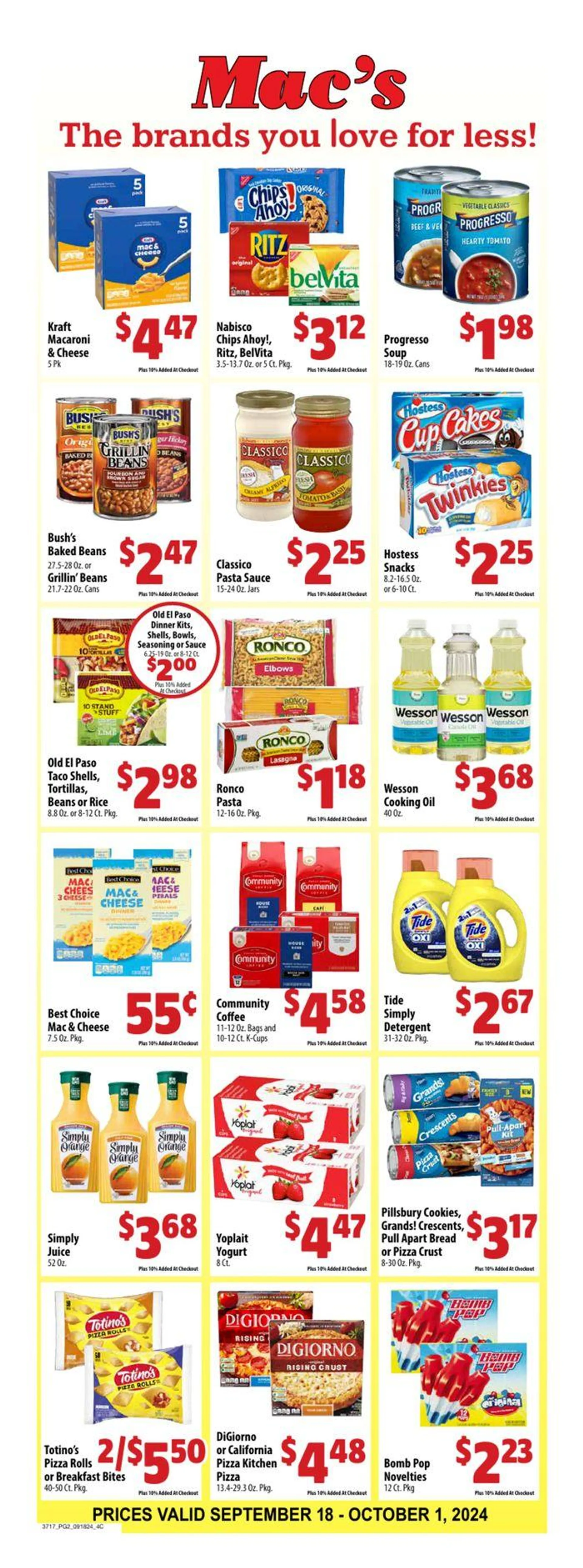 Weekly ad Exclusive bargains from September 18 to October 2 2024 - Page 2