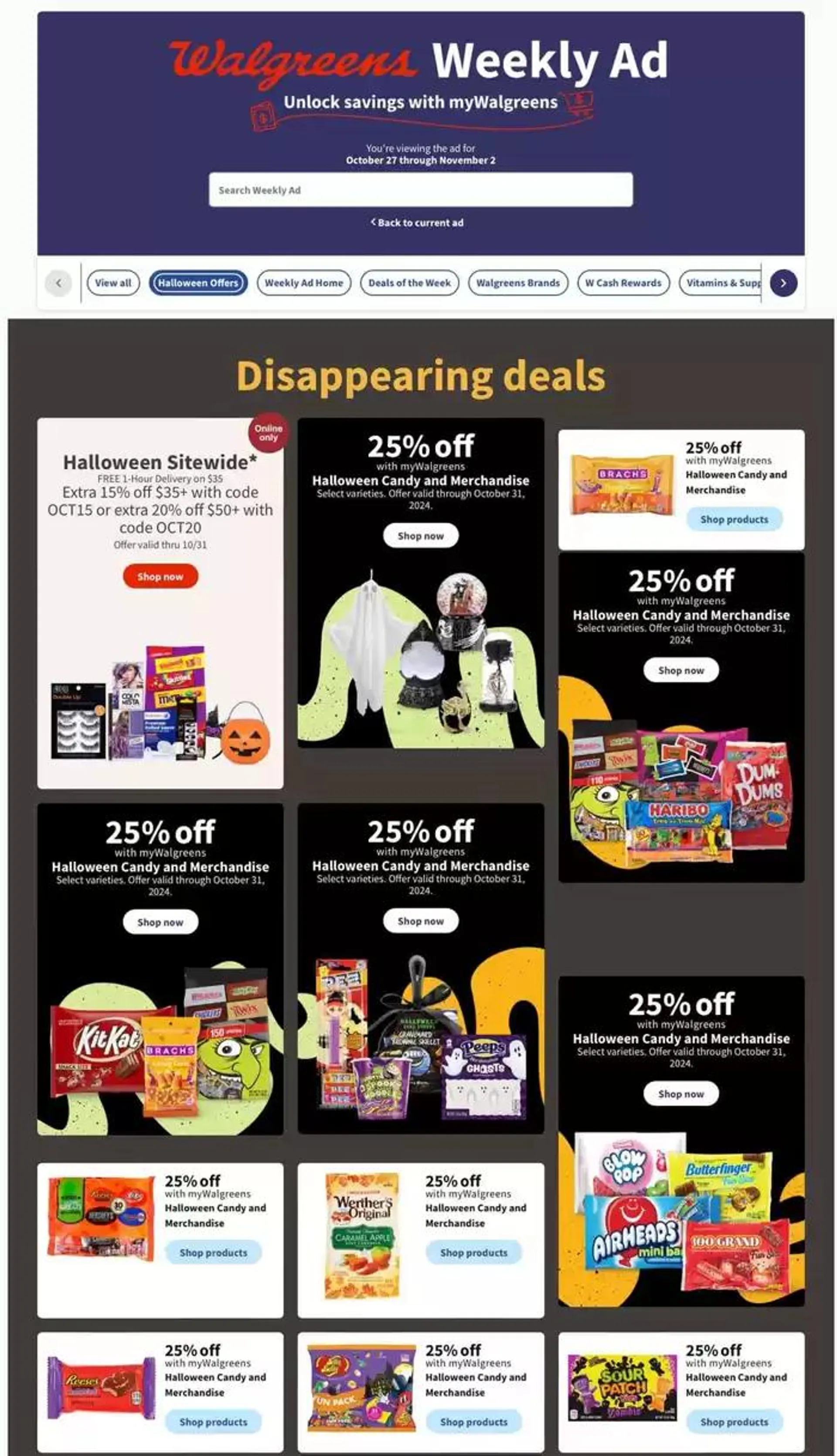 Weekly ad Current deals and offers from October 27 to November 2 2024 - Page 1