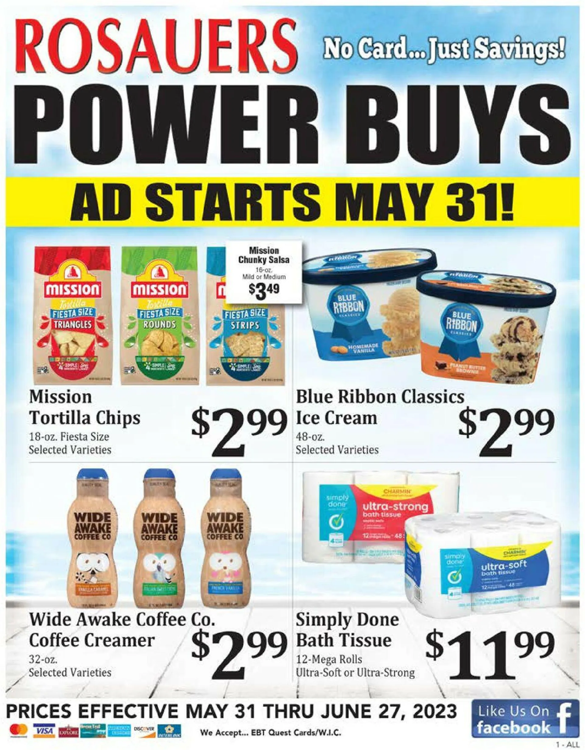 Rosauers Current weekly ad - 1