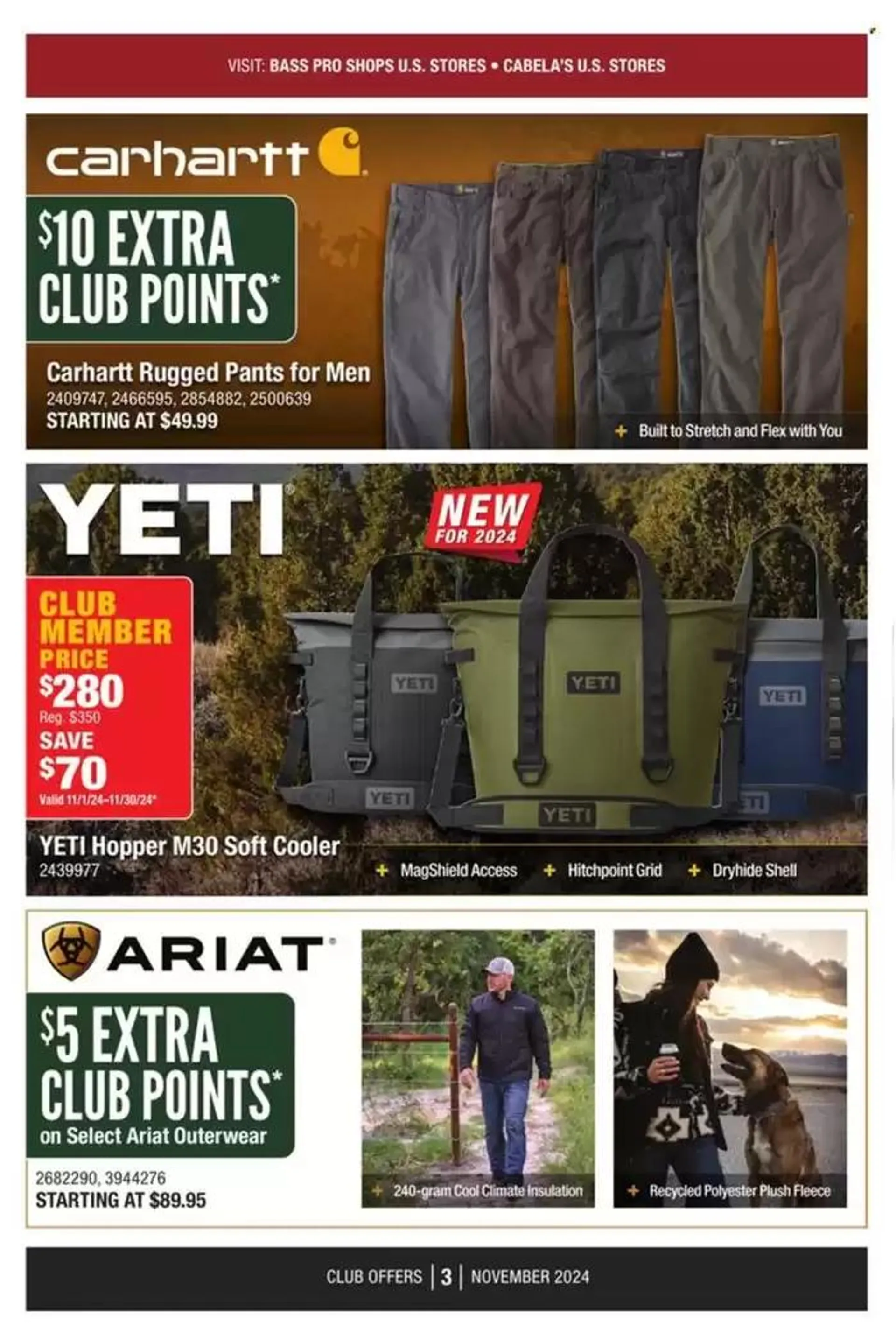 Weekly ad Cabela's Weekly ad from November 1 to November 30 2024 - Page 3