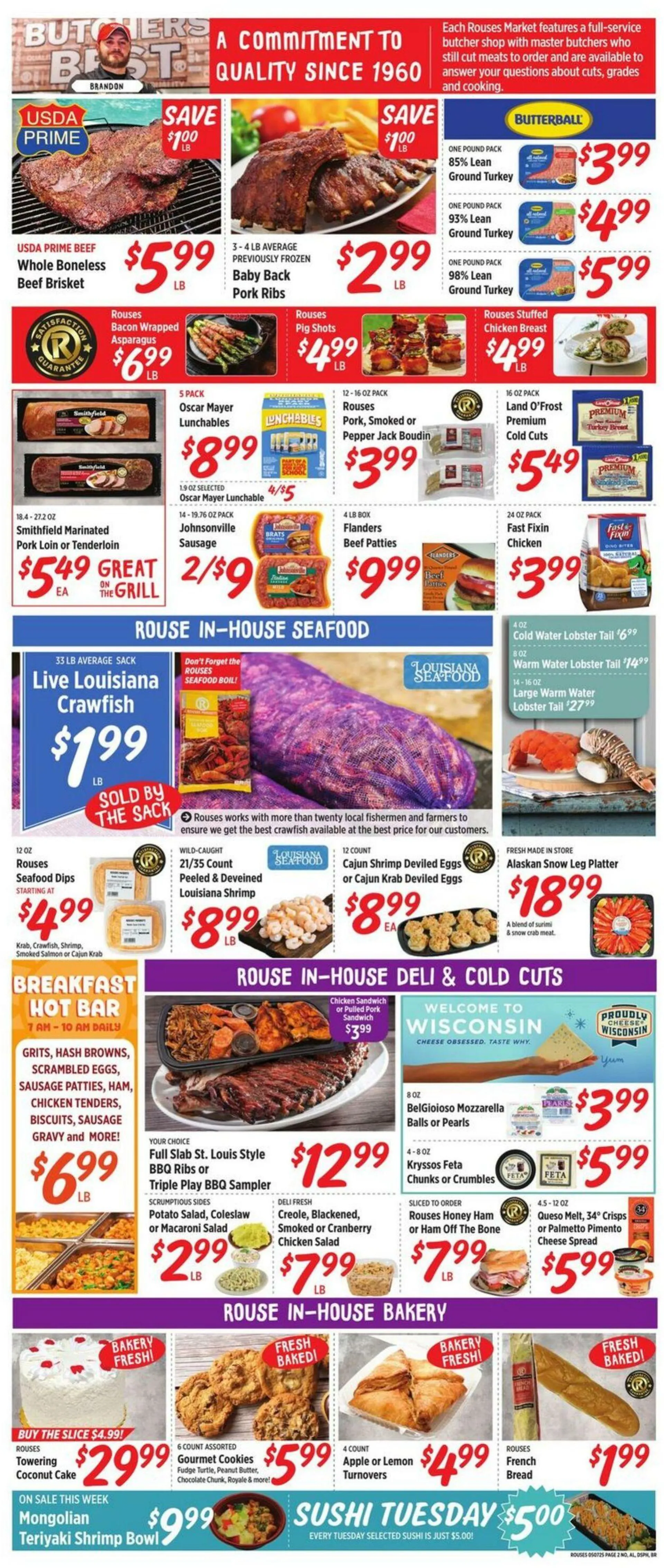 Weekly ad Rouses Current weekly ad from May 7 to May 14 2025 - Page 2