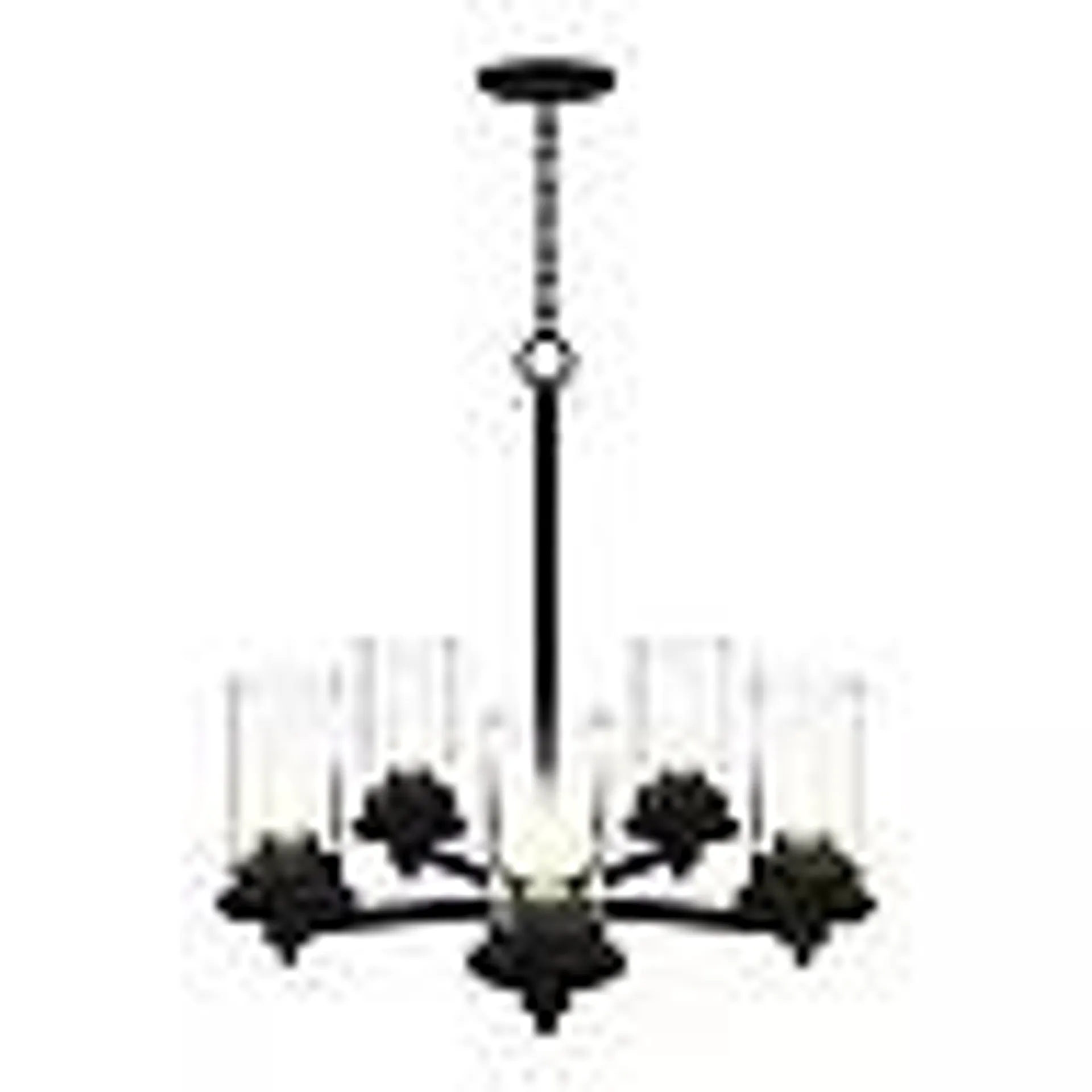 Enbrighten Ember Chandelier with 5 LED Bulbs by Ecoscapes