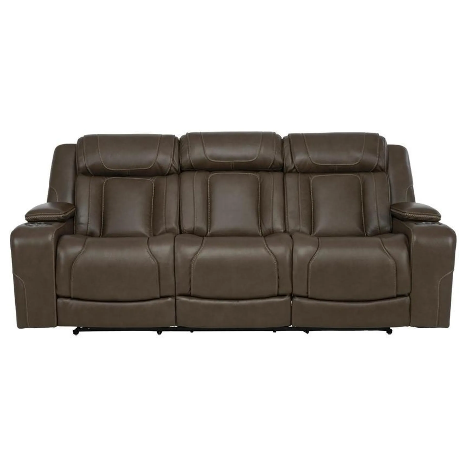 Leather Power Reclining Sofa