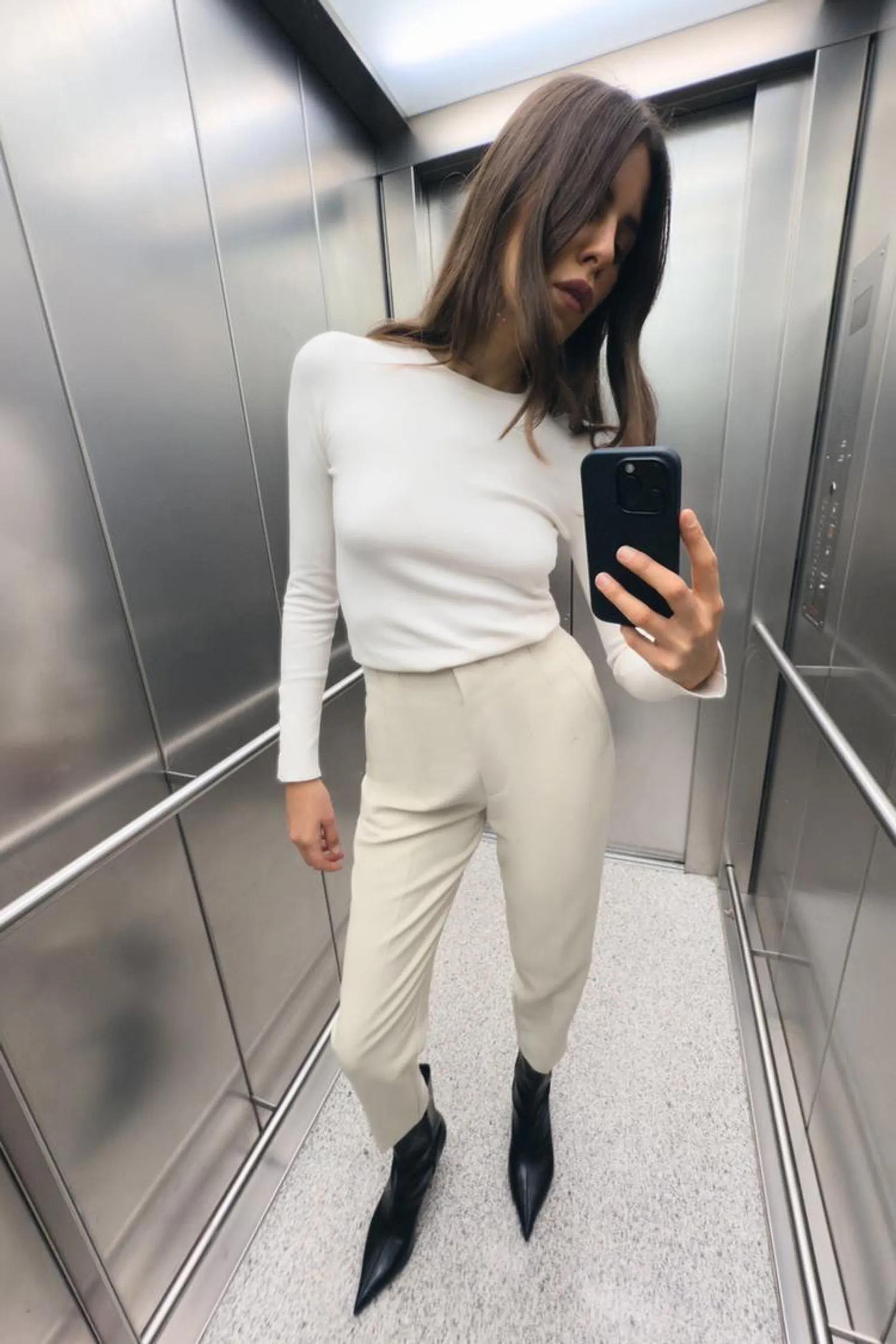 PANTALONI A VITA ALTA