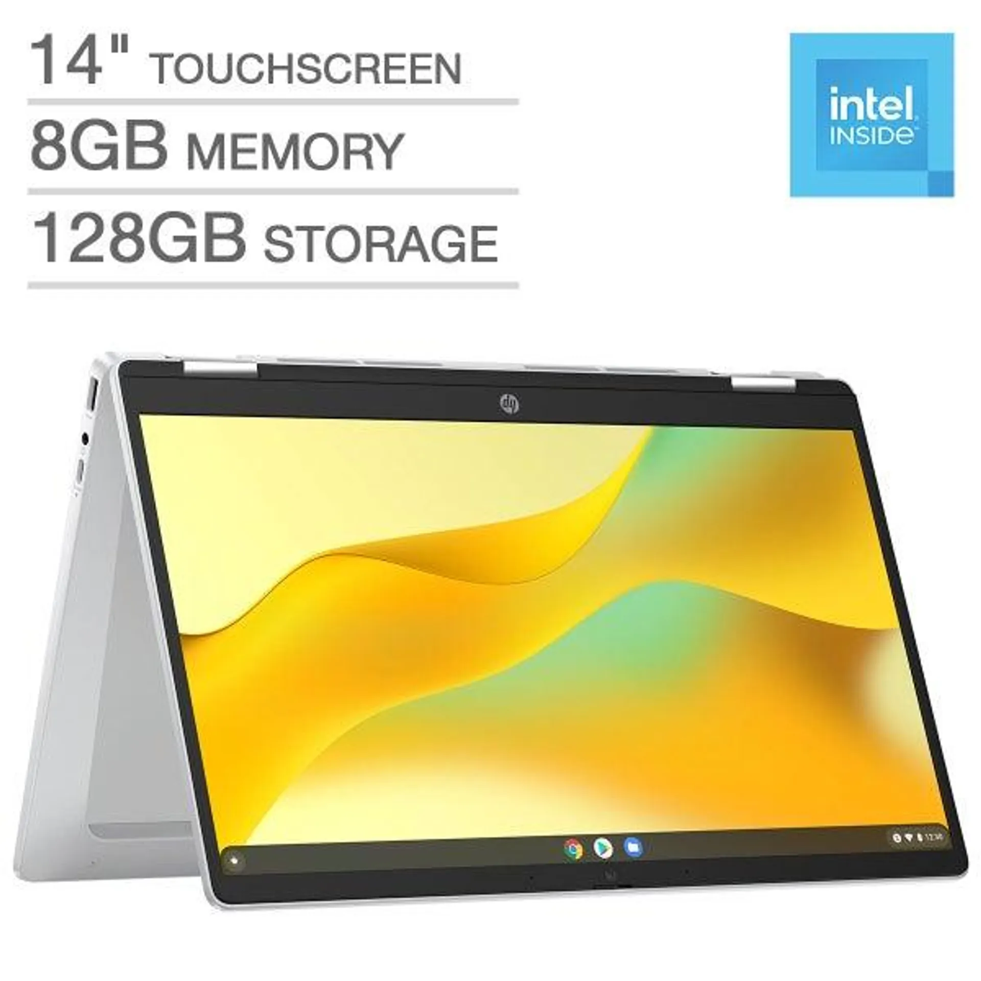 HP x360 14" Touchscreen 2-in-1 Chromebook Laptop - Intel N200 - 1080p