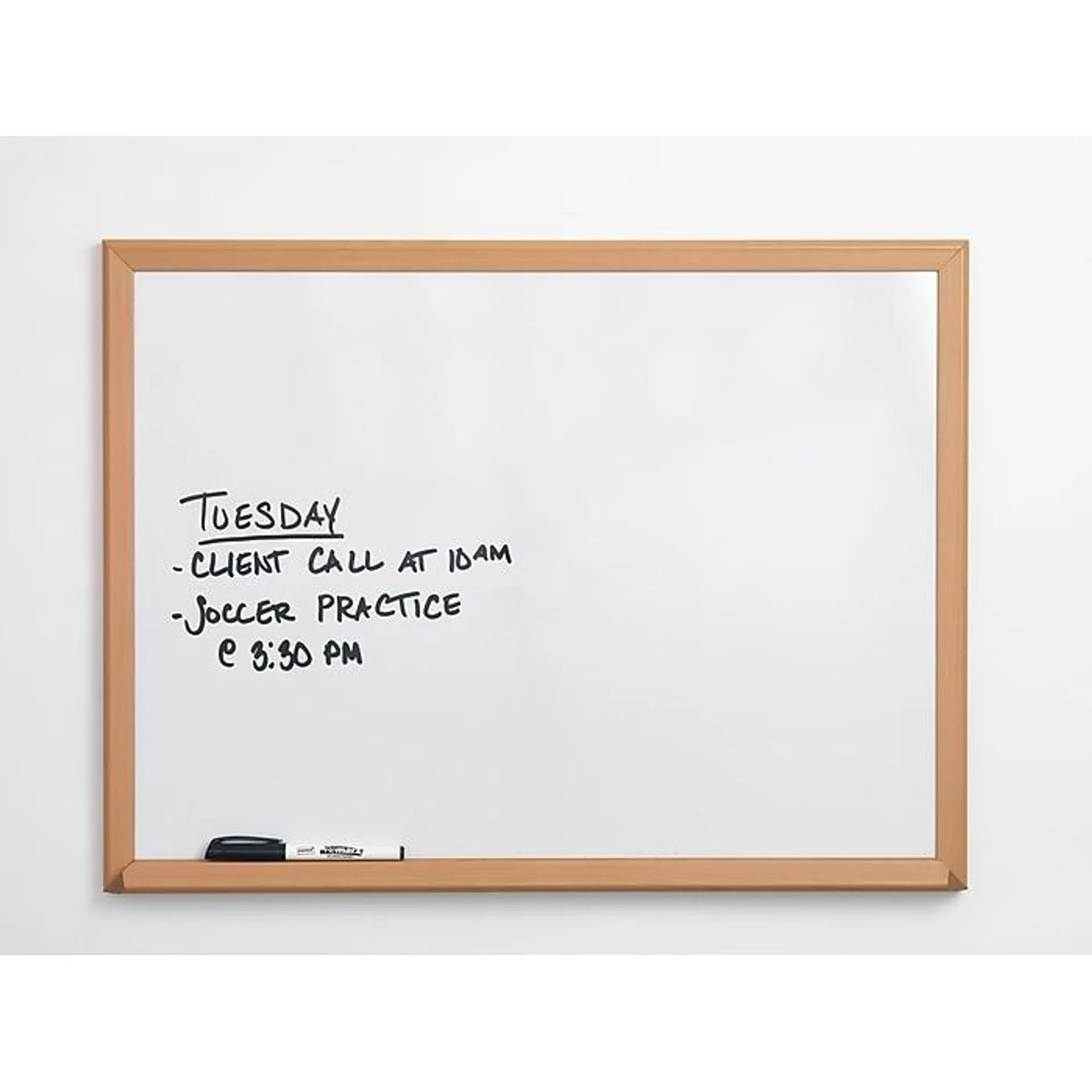 Staples Melamine Dry-Erase Whiteboard,