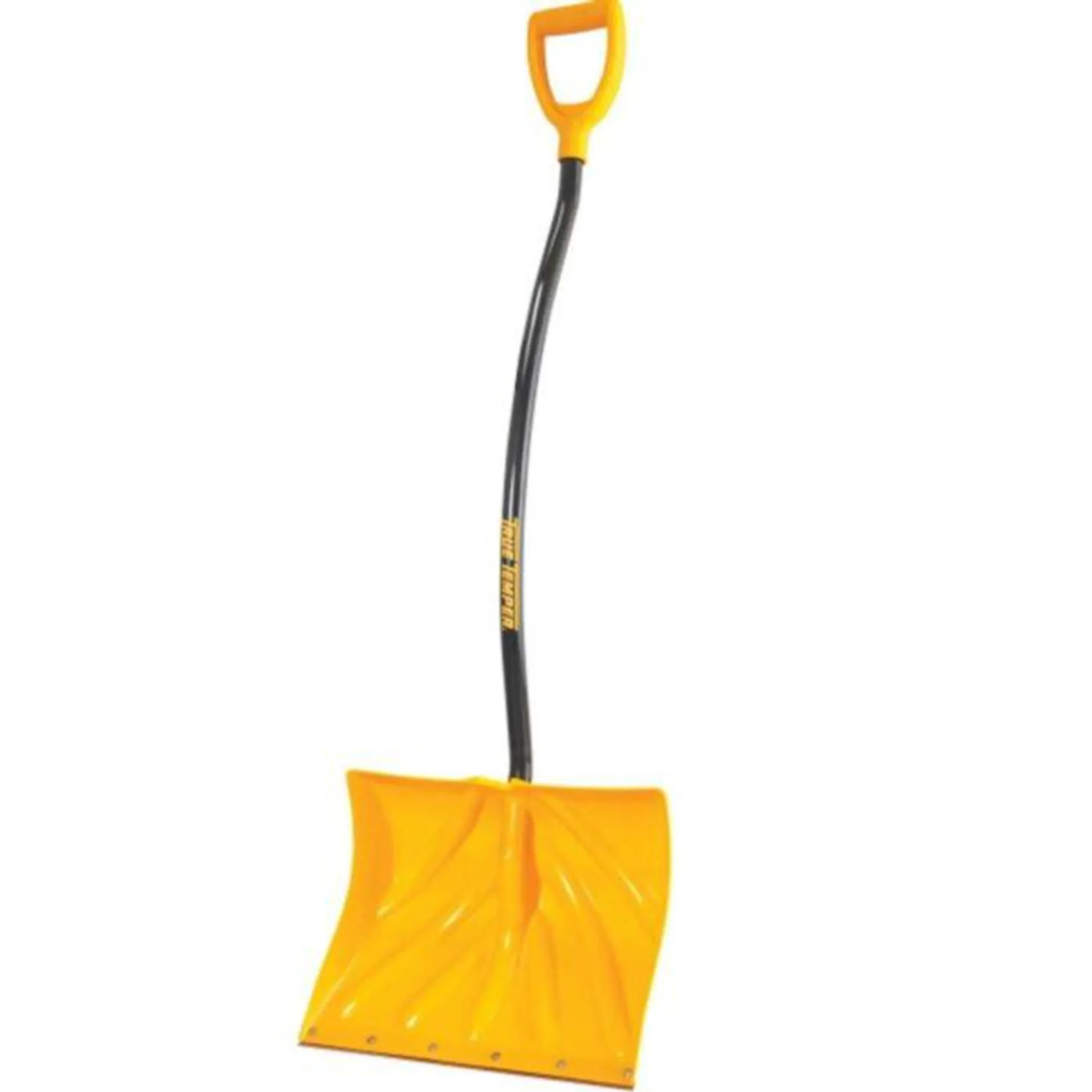 True Temper 18 in Poly Combo Snow Shovel With D-Grip On Ergonomic Handle