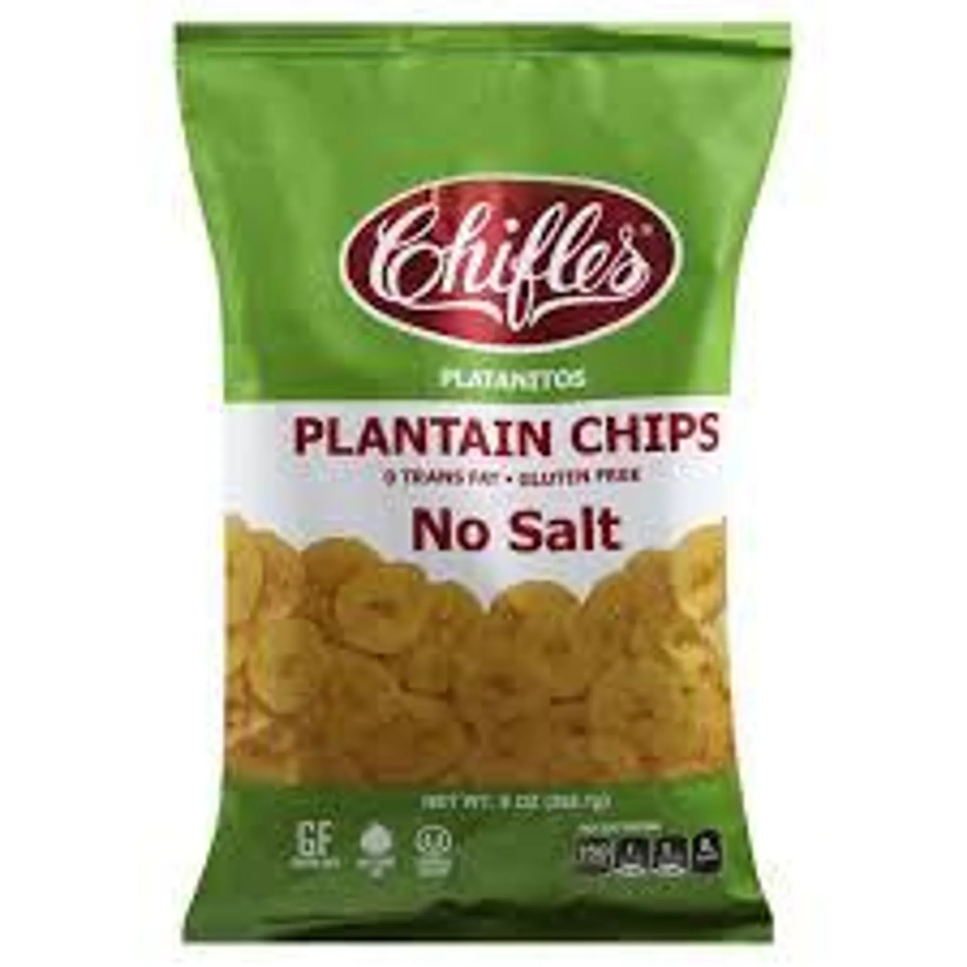 Chifles - No Salt Plantain Chips 9 Oz