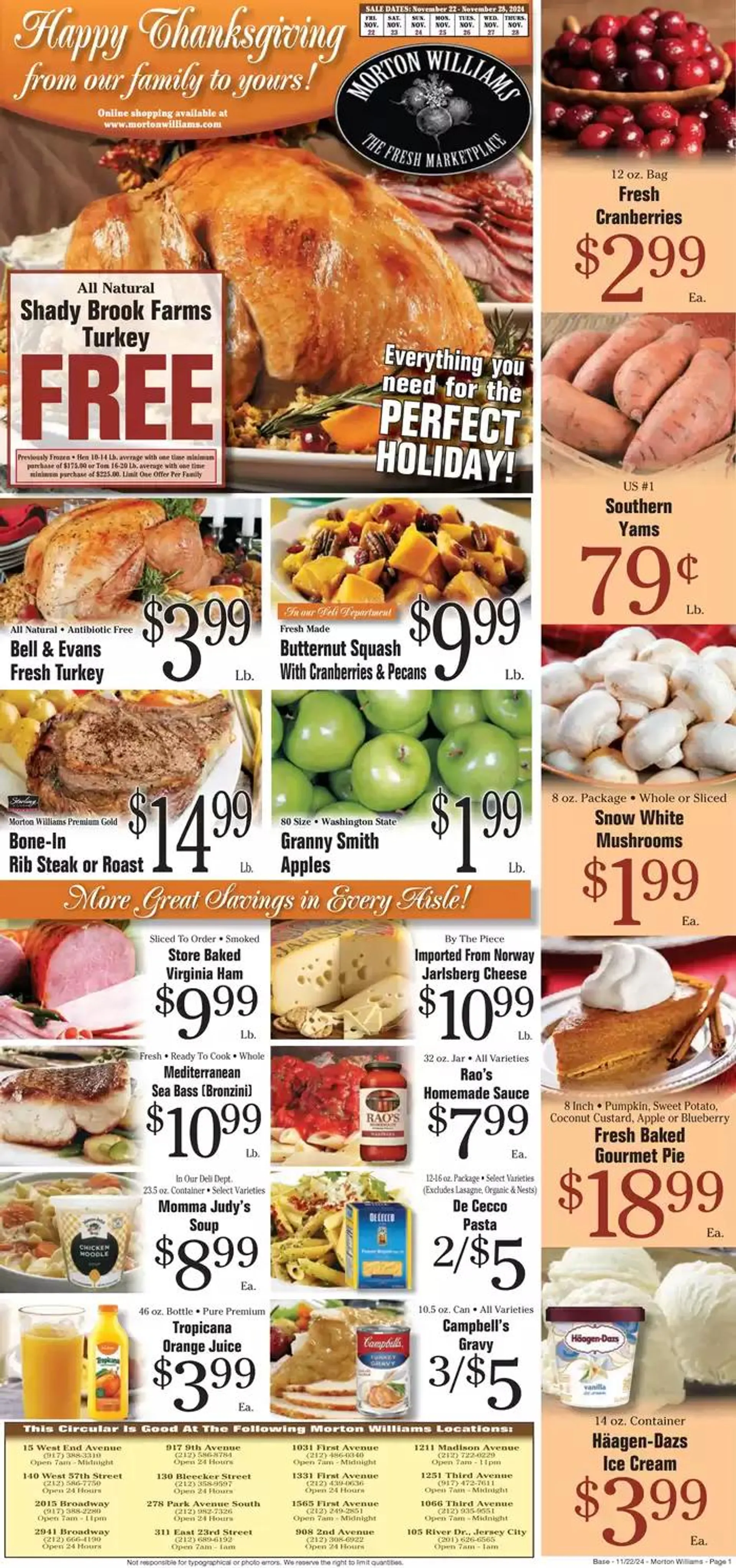 Morton Williams Weekly Specials - 1