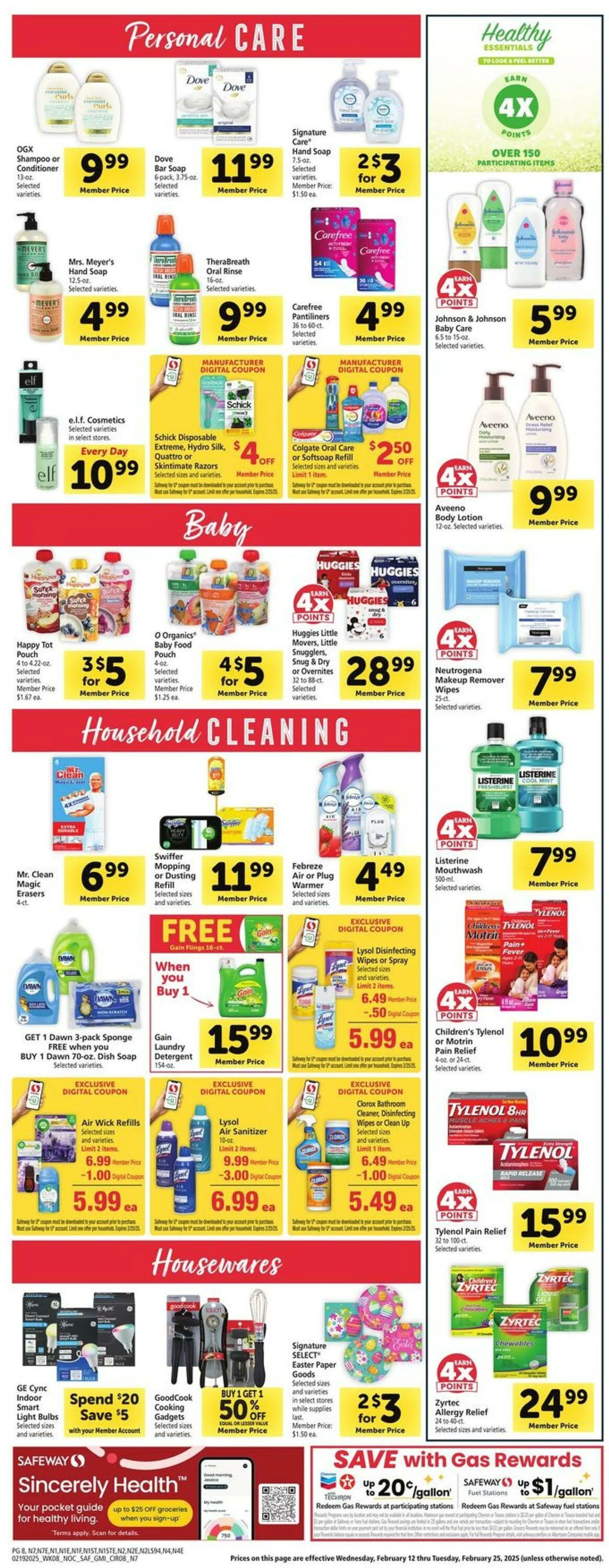 Catálogo de Safeway Current weekly ad 19 de febrero al 25 de febrero 2025 - Página 8