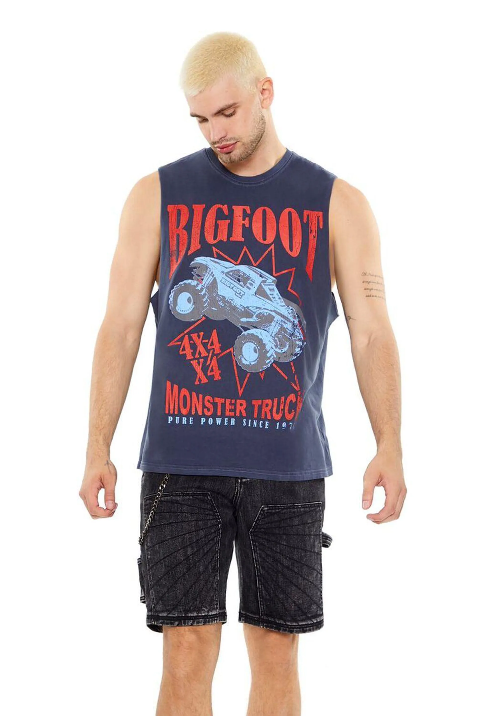 Bigfoot Raw Edge Muscle Tank