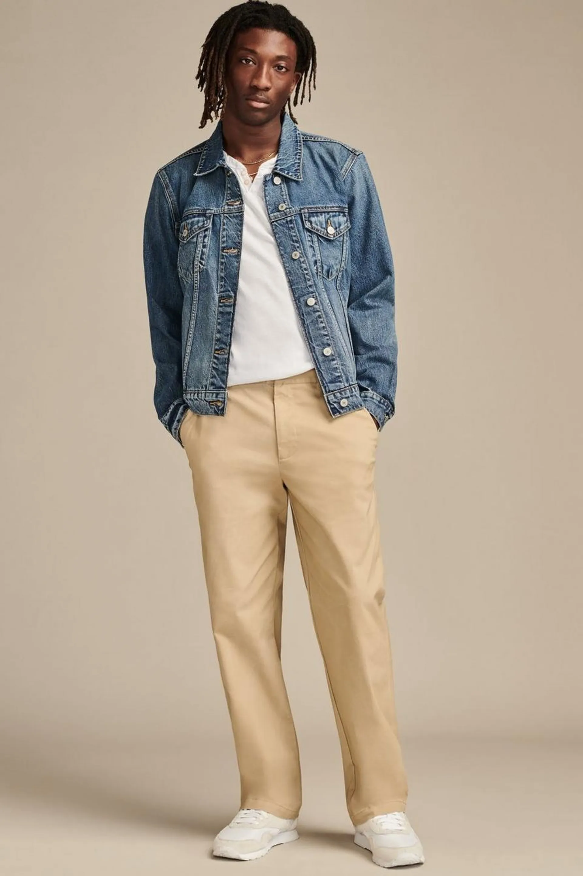 coolmax relaxed straight fit chino