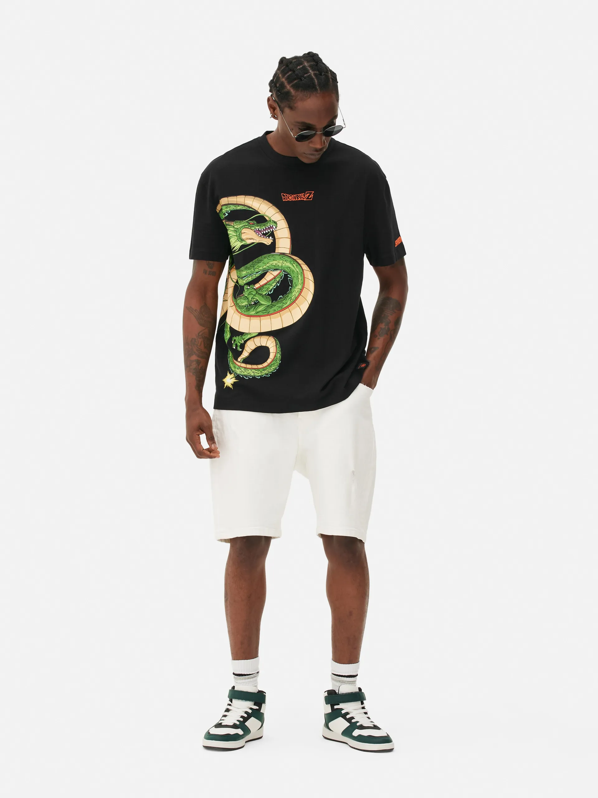 Dragon Ball Z Shenron Print T-Shirt