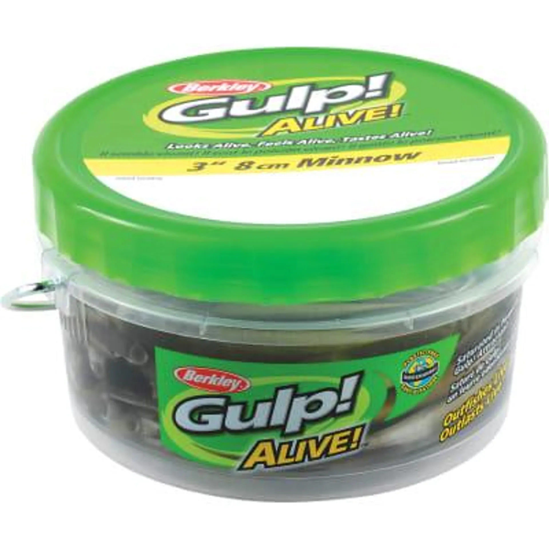 Berkley Gulp Alive Black Shad Minnow Bait