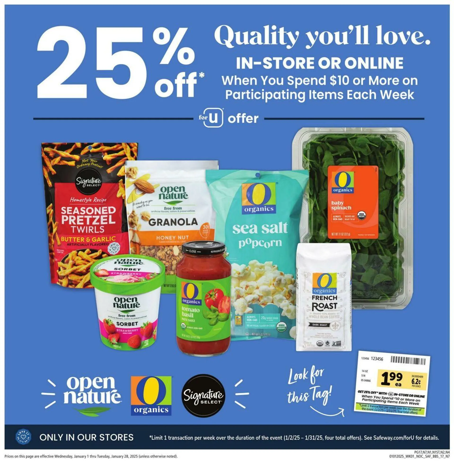 Weekly ad Safeway Current weekly ad from January 1 to January 28 2025 - Page 17