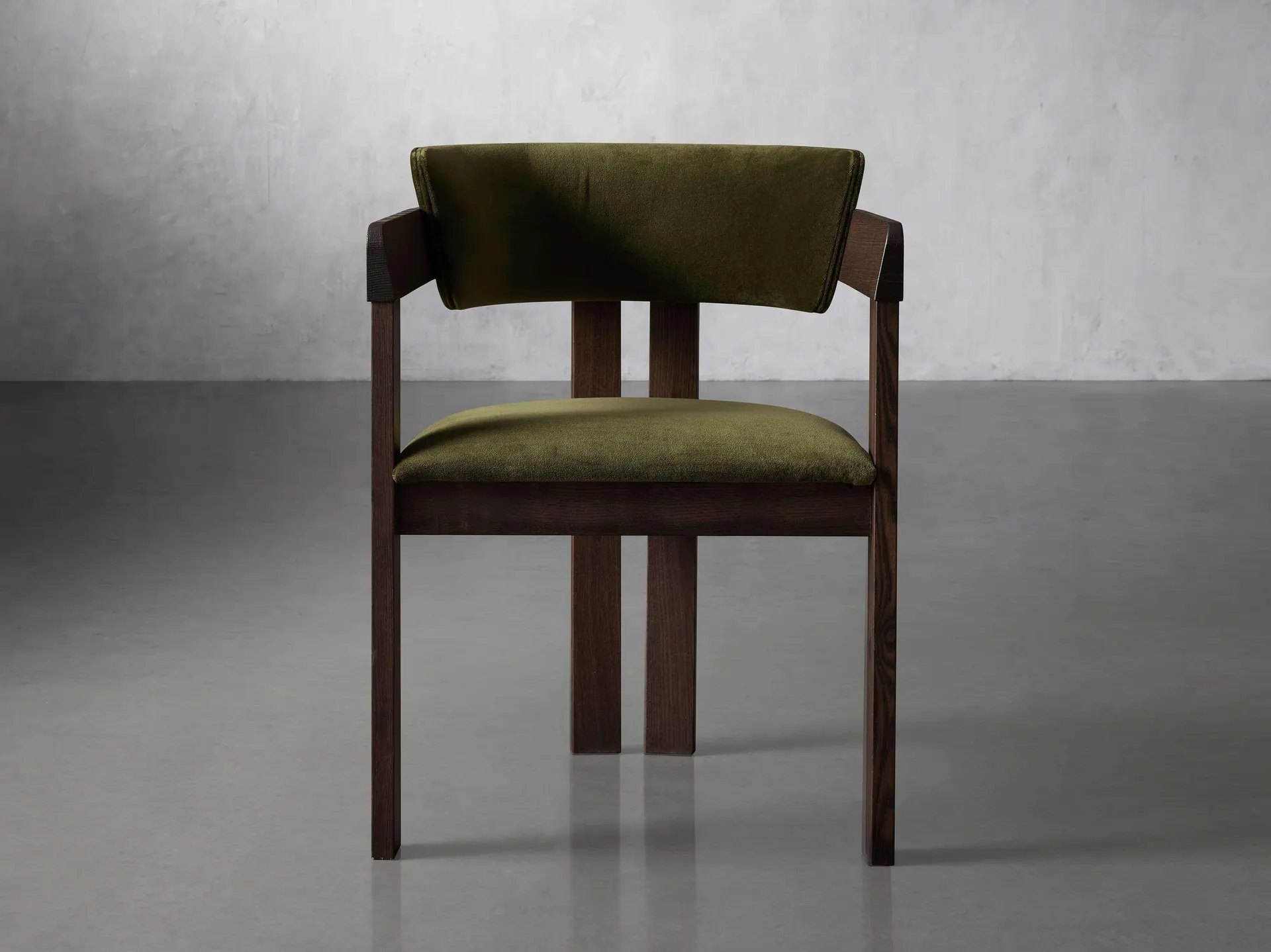 Rodin Dining Arm Chair in Cinder