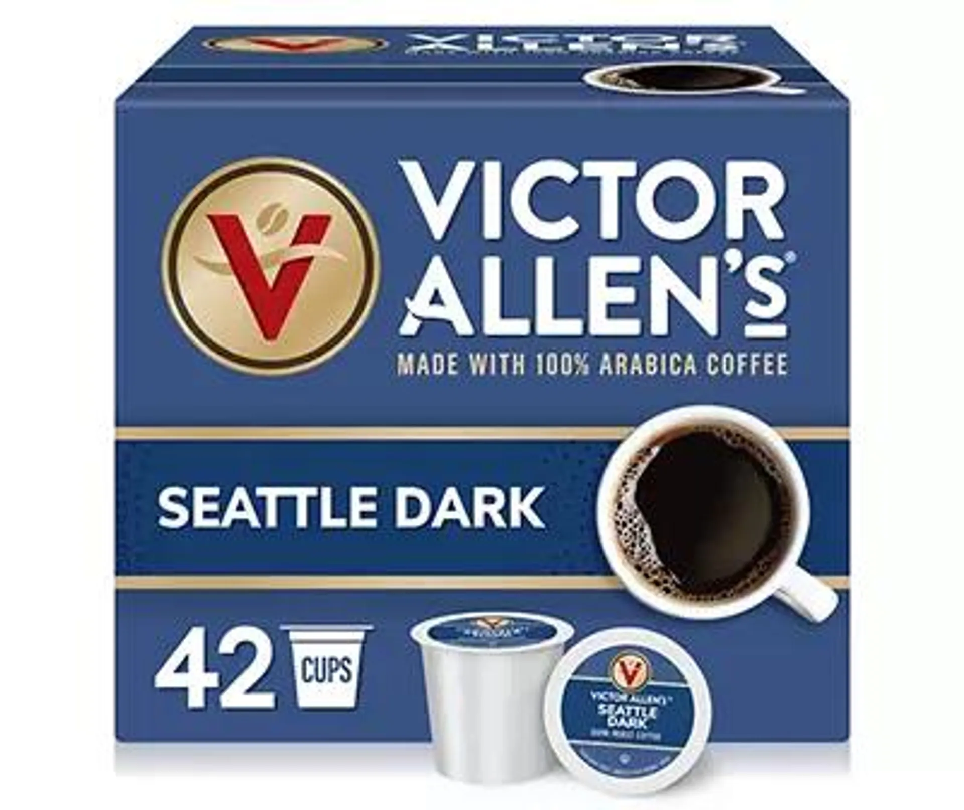 Seattle Dark Roast 42-Pack Single Serve Brew Cups