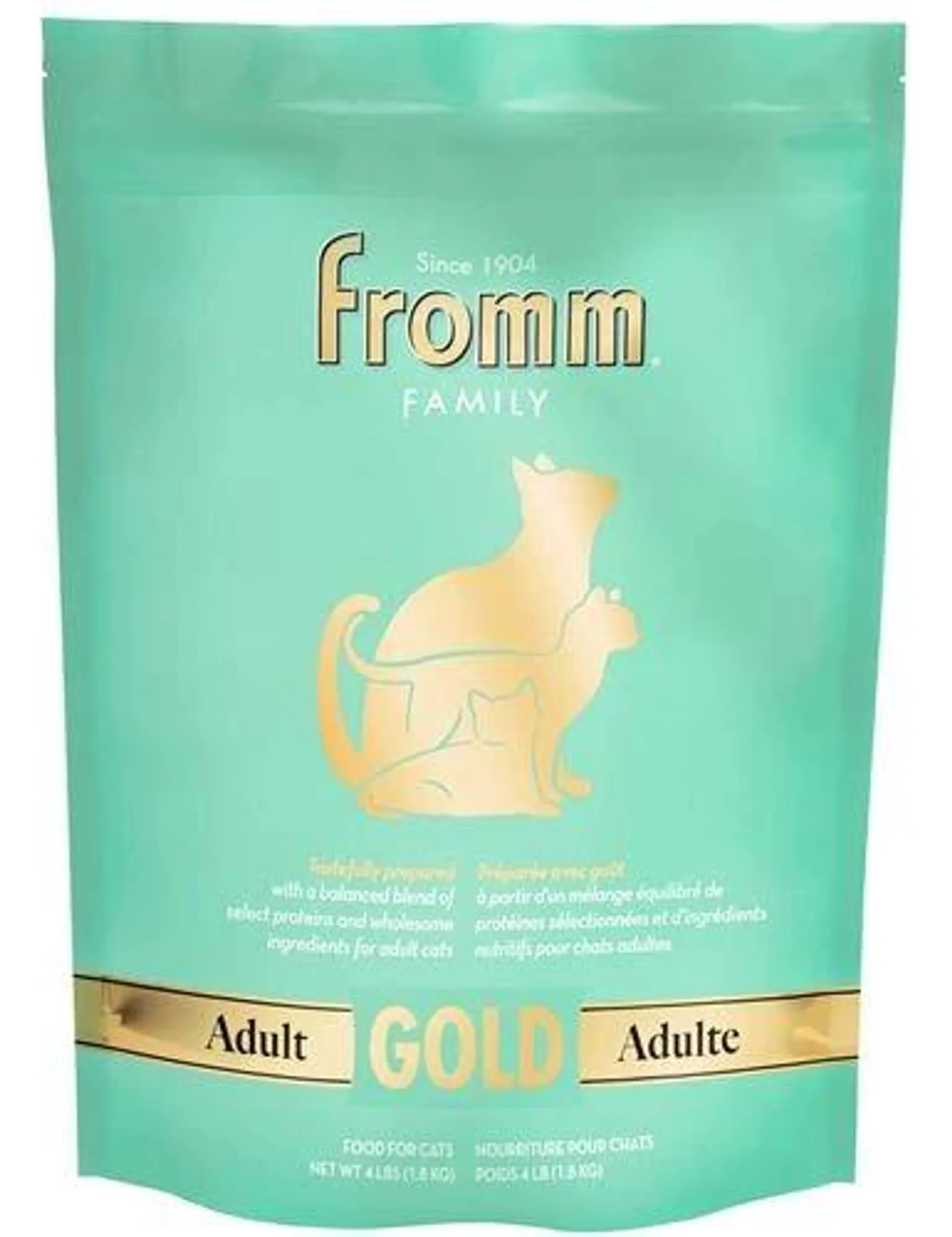 Fromm Gold Adult Gold Dry Cat Food, 4 Pounds