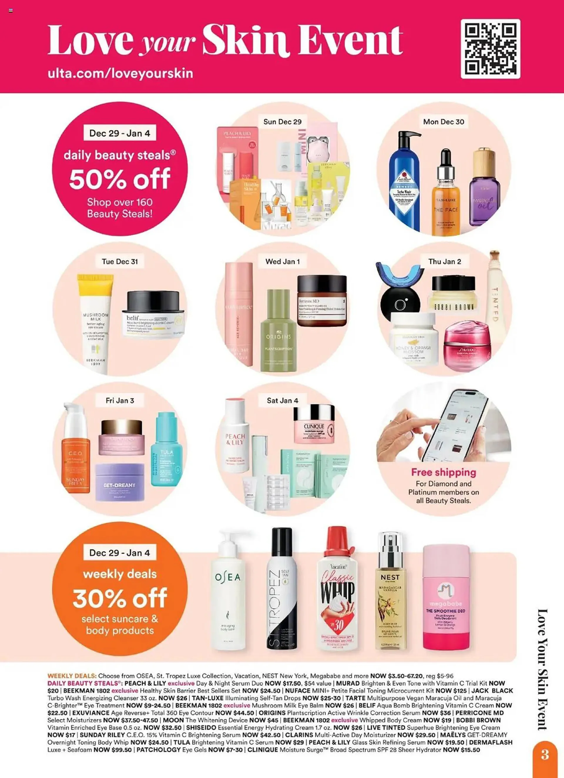 Weekly ad Ulta Beauty Weekly Ad from December 29 to January 18 2025 - Page 3