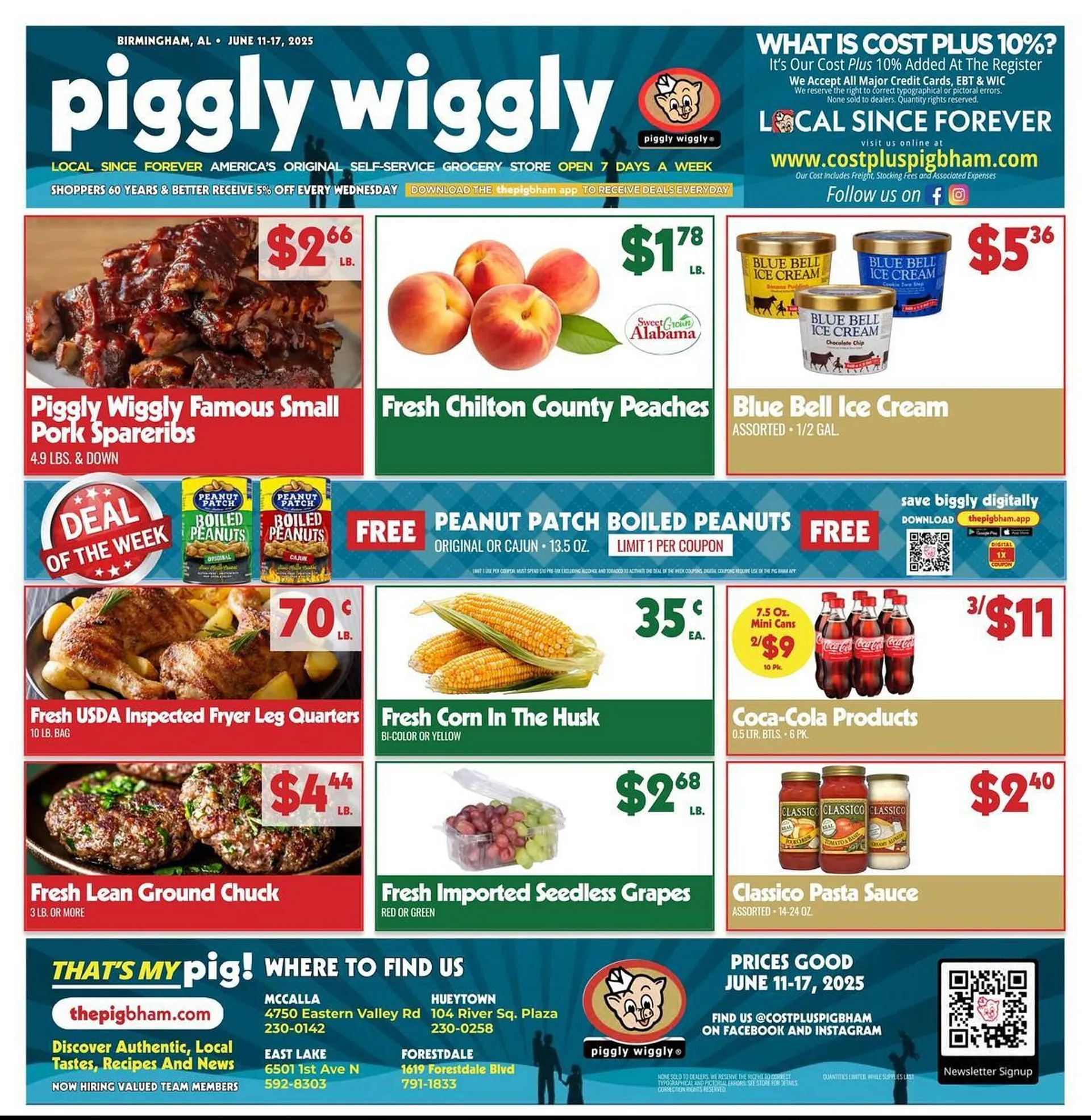 Weekly ad Piggly Wiggly Weekly Ad from June 11 to June 17 2025 - Page 1