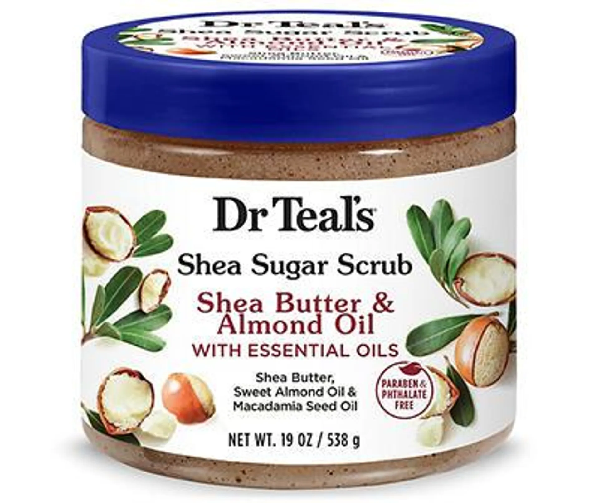 Shea Butter & Almond Oil Shea Sugar Scrub, 19 Oz.