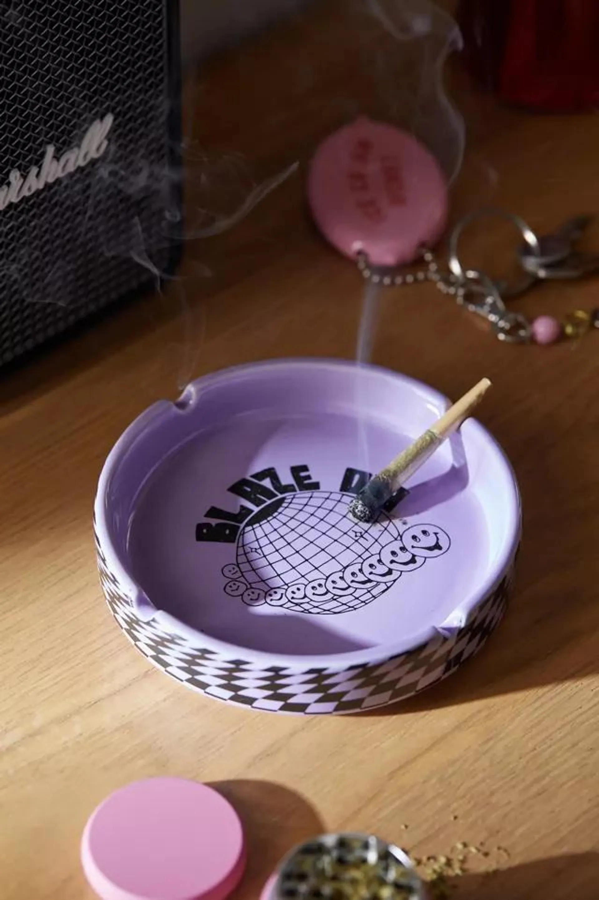 Graphic Printed Ashtray