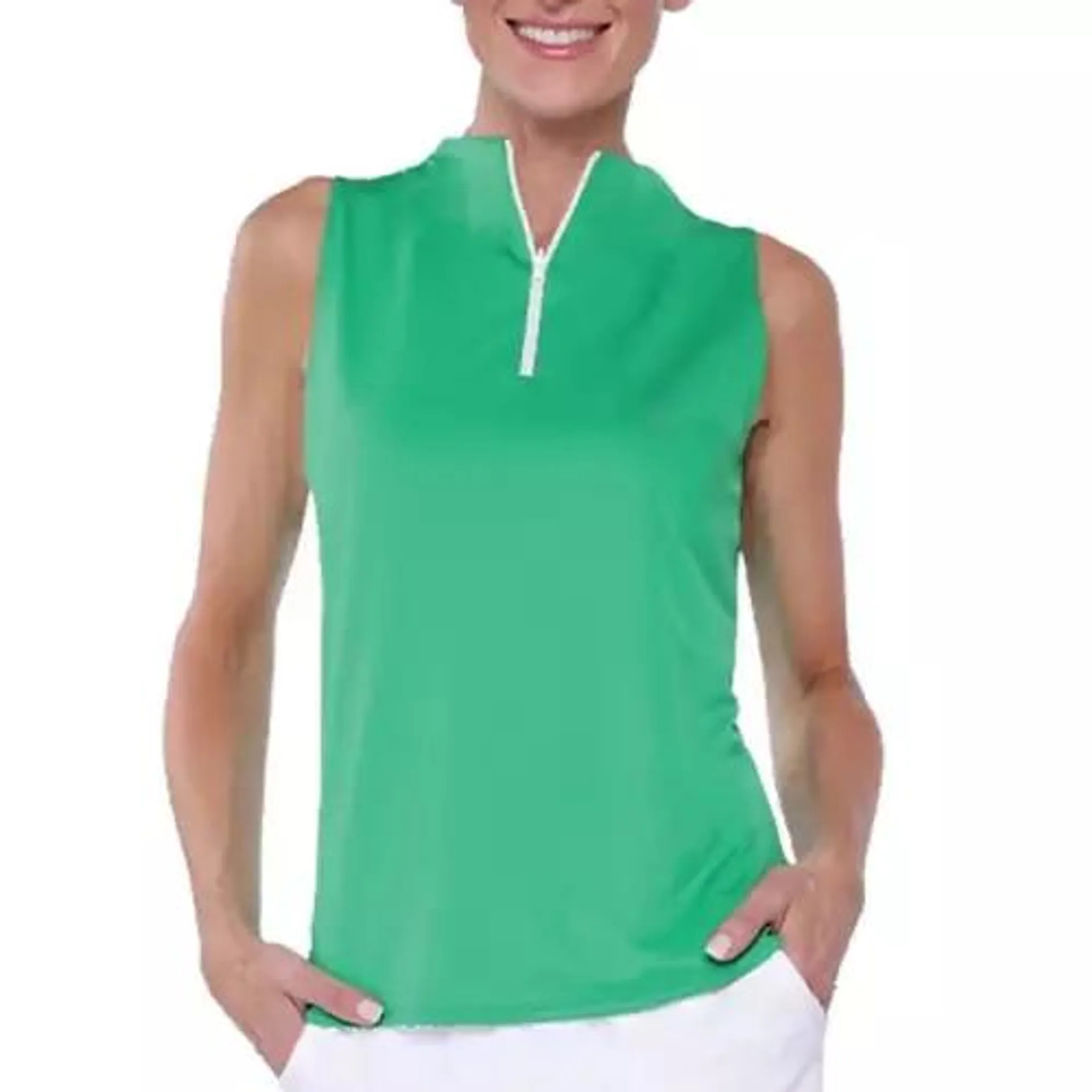 Women's Belyn Key Reversible Sleeveless Golf Polo