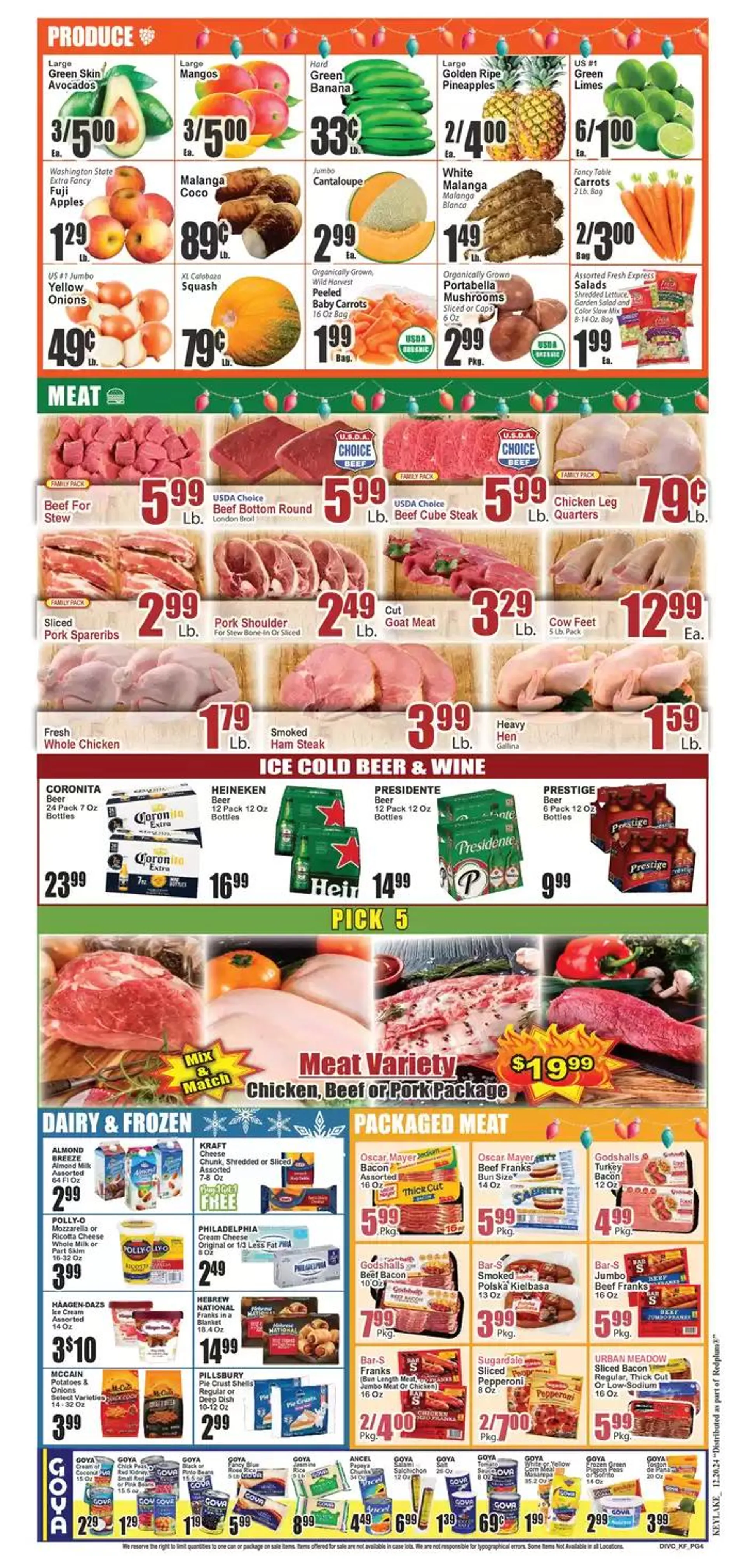 Weekly ad Food Universe weekly ad Next Week from December 20 to December 26 2024 - Page 4