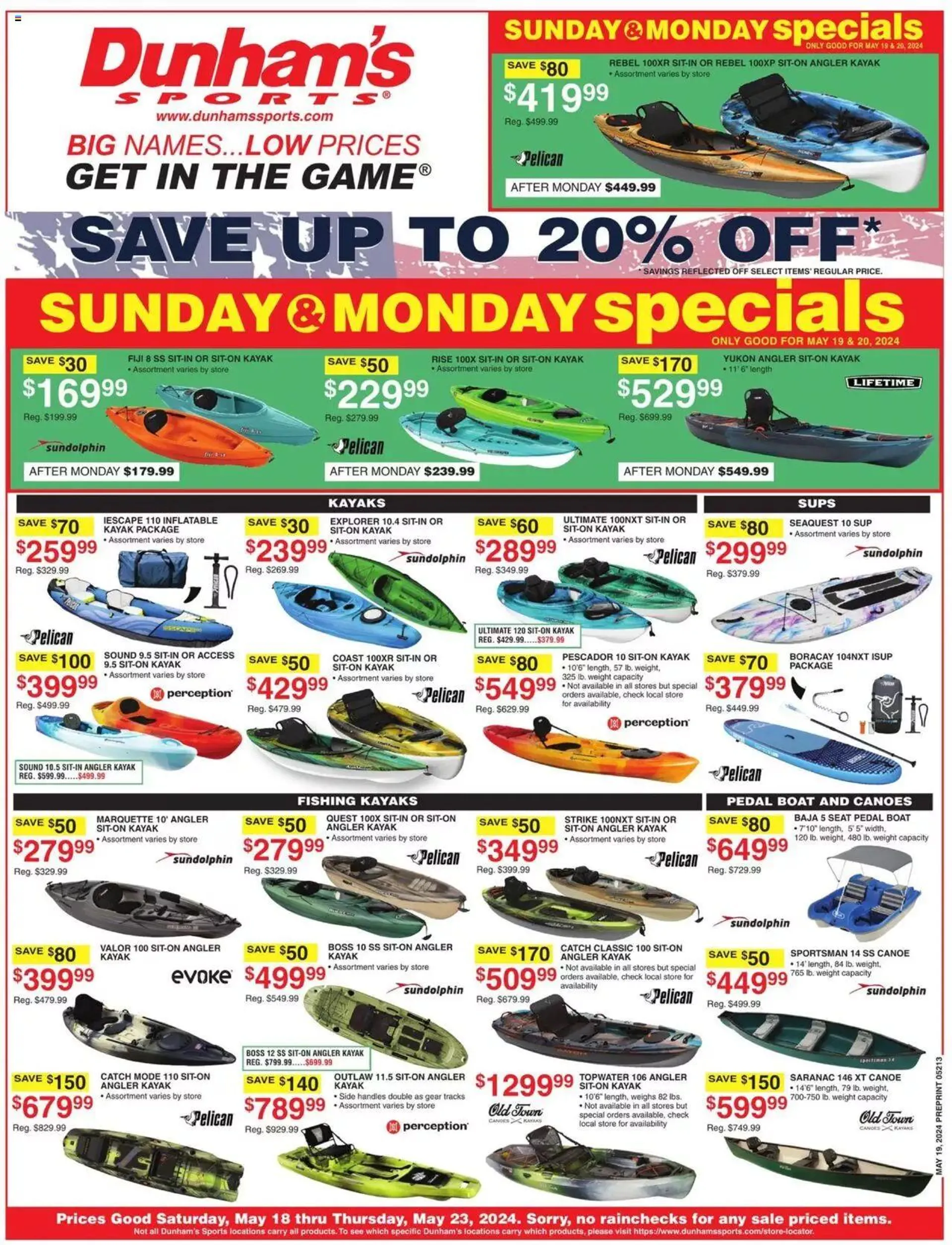 Dunhams Sports - Weekly Ad - 0