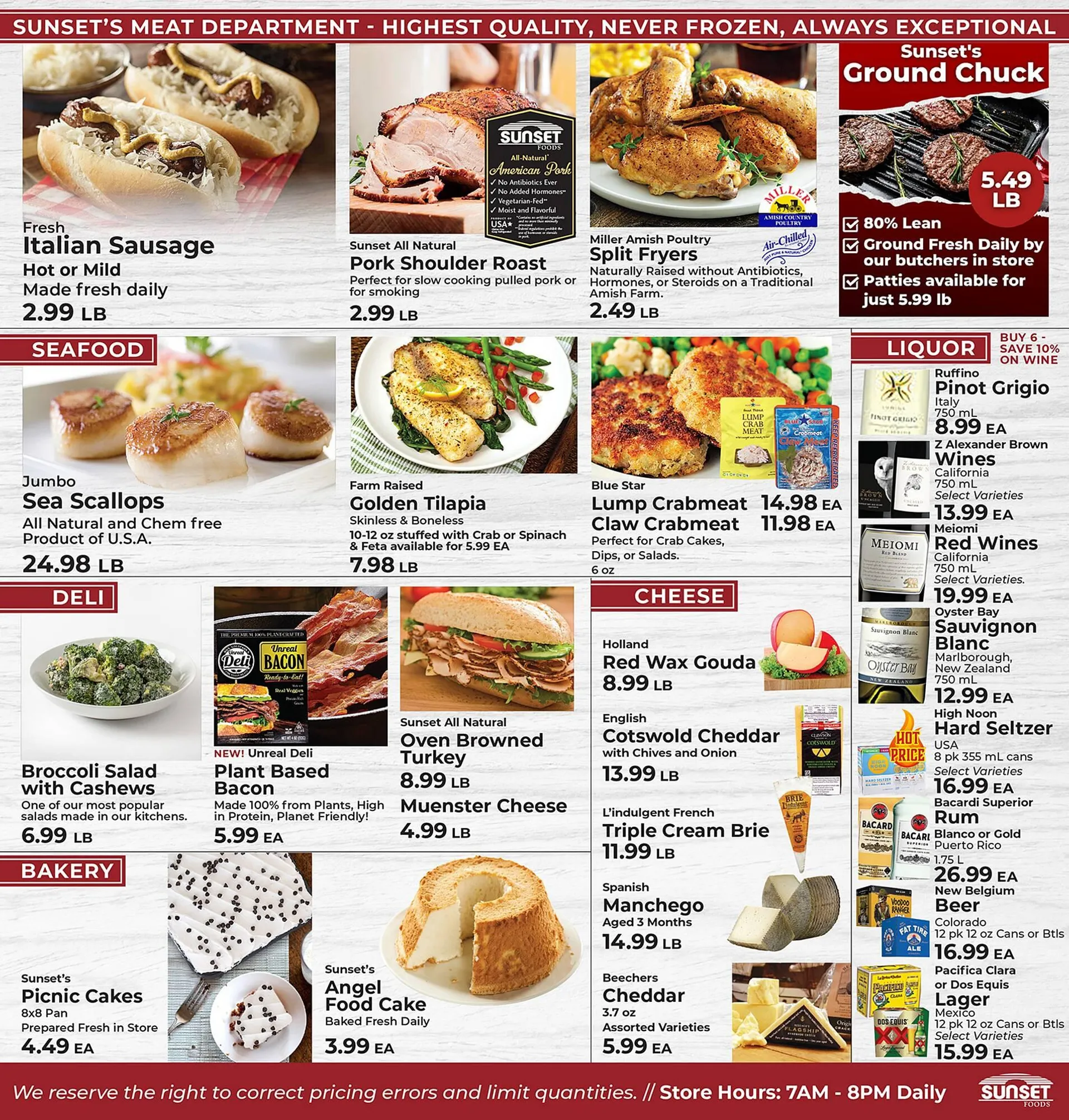 Weekly ad Sunset Foods Weekly Ad from June 5 to June 11 2024 - Page 2