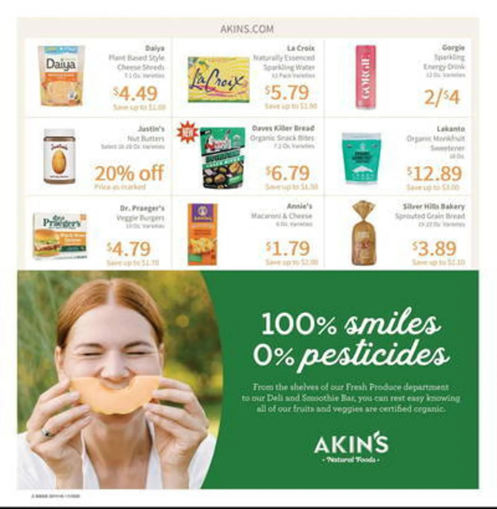 Weekly ad Akin's Natural Foods Weekly Ad from January 1 to January 31 2025 - Page 2