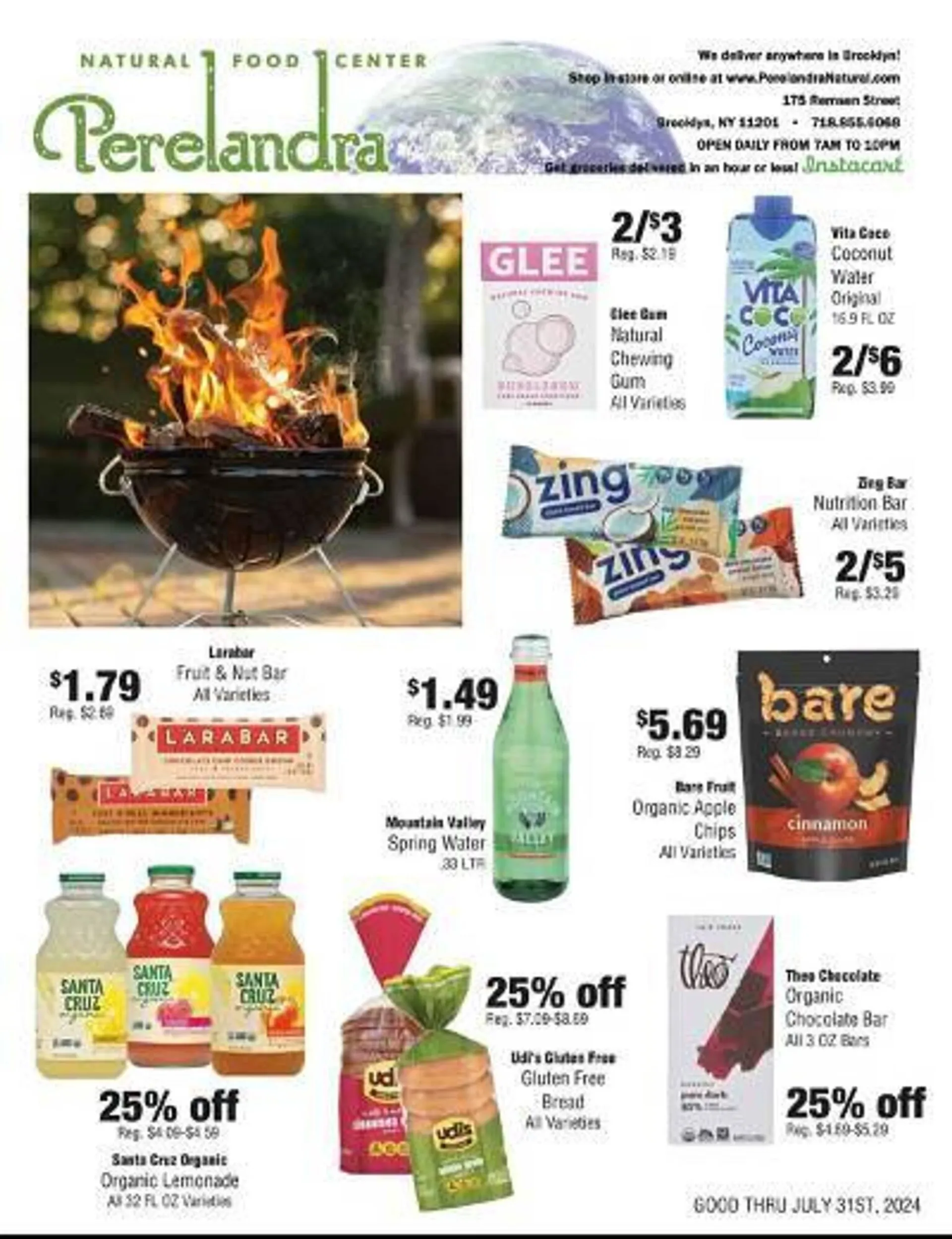 Perelandra Natural Food Center Weekly Ad - 1