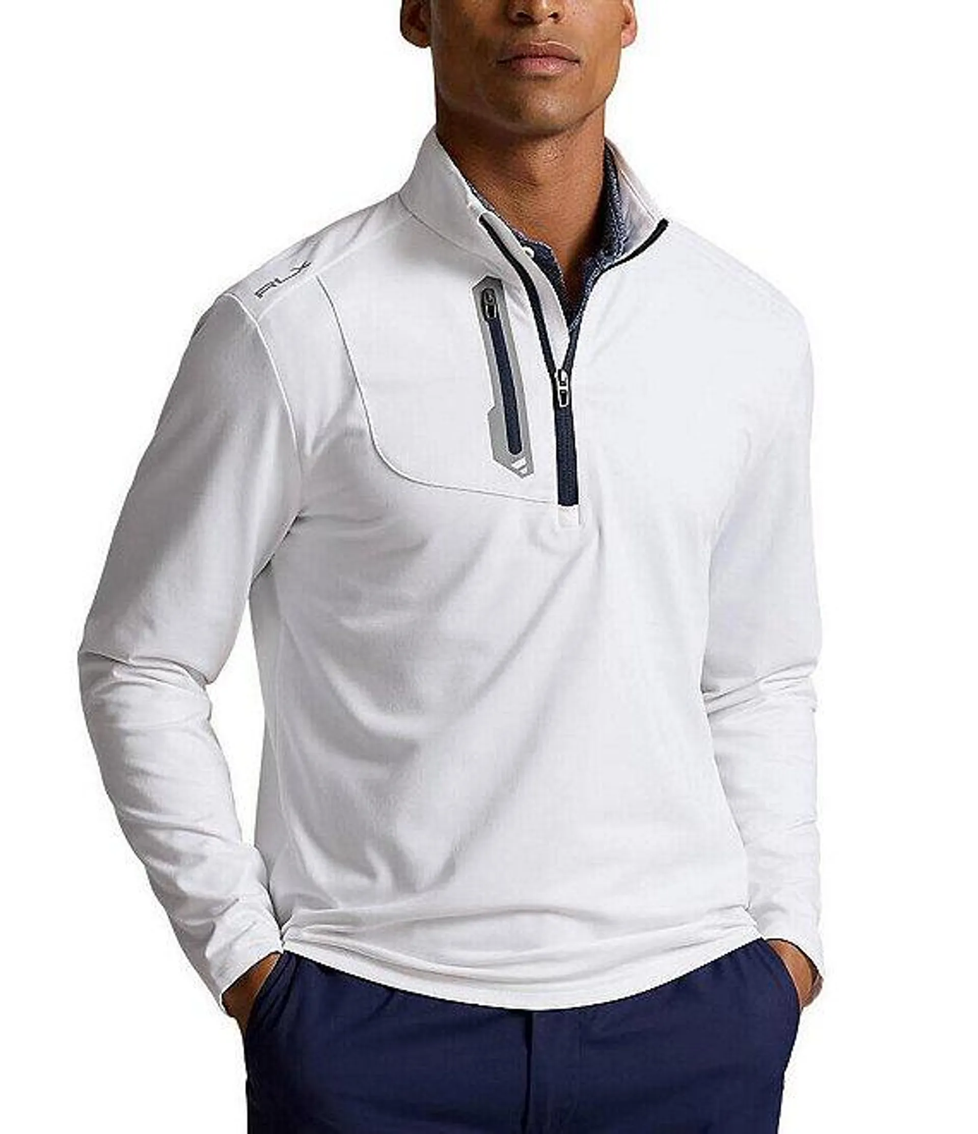 RLX Golf Stretch Jersey Quarter-Zip Pullover