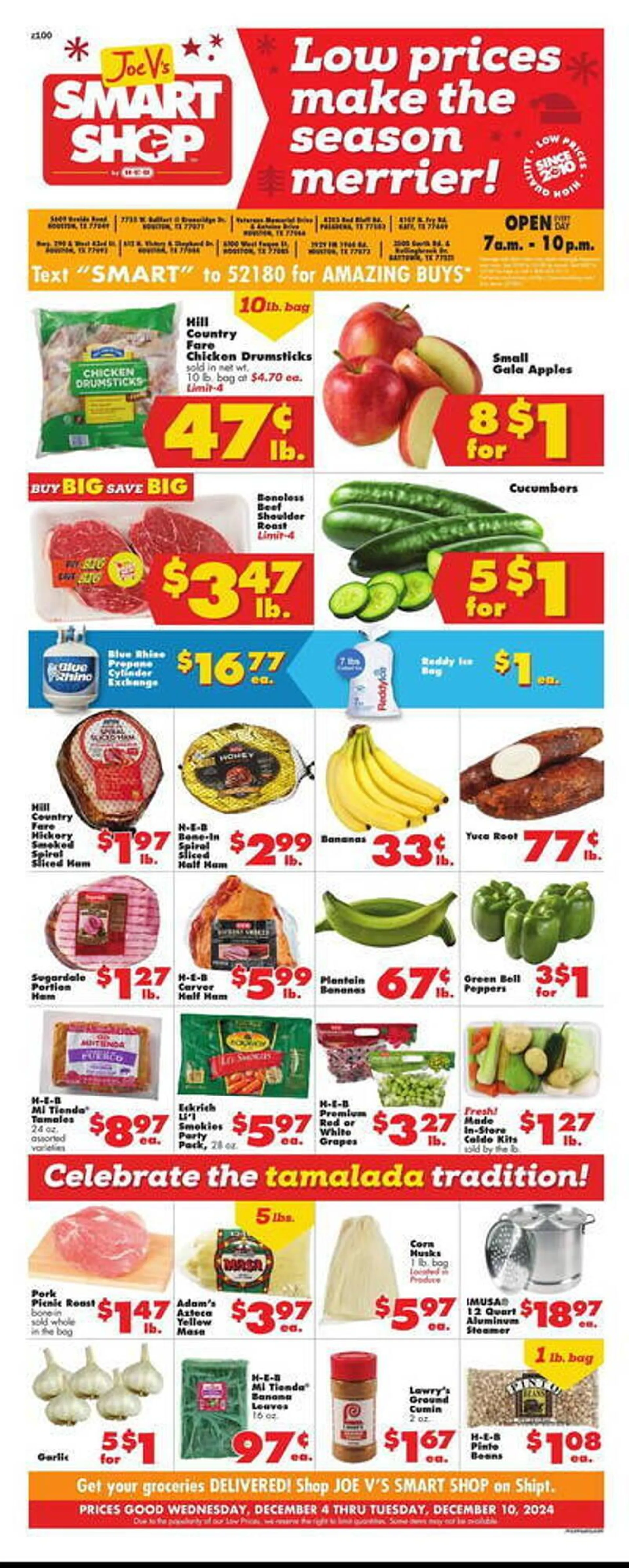 Joe Vs Smart Shop Weekly Ad - 1