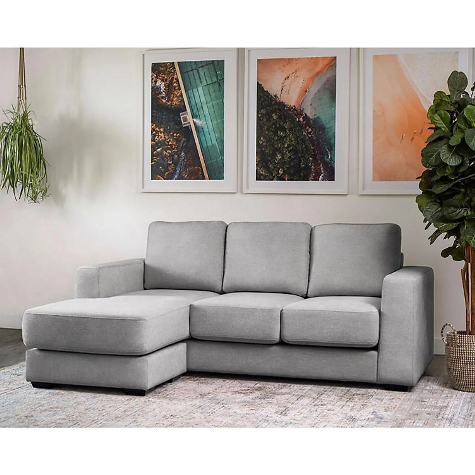 Elliot Reversible Sofa Chaise Sectional, Assorted Colors