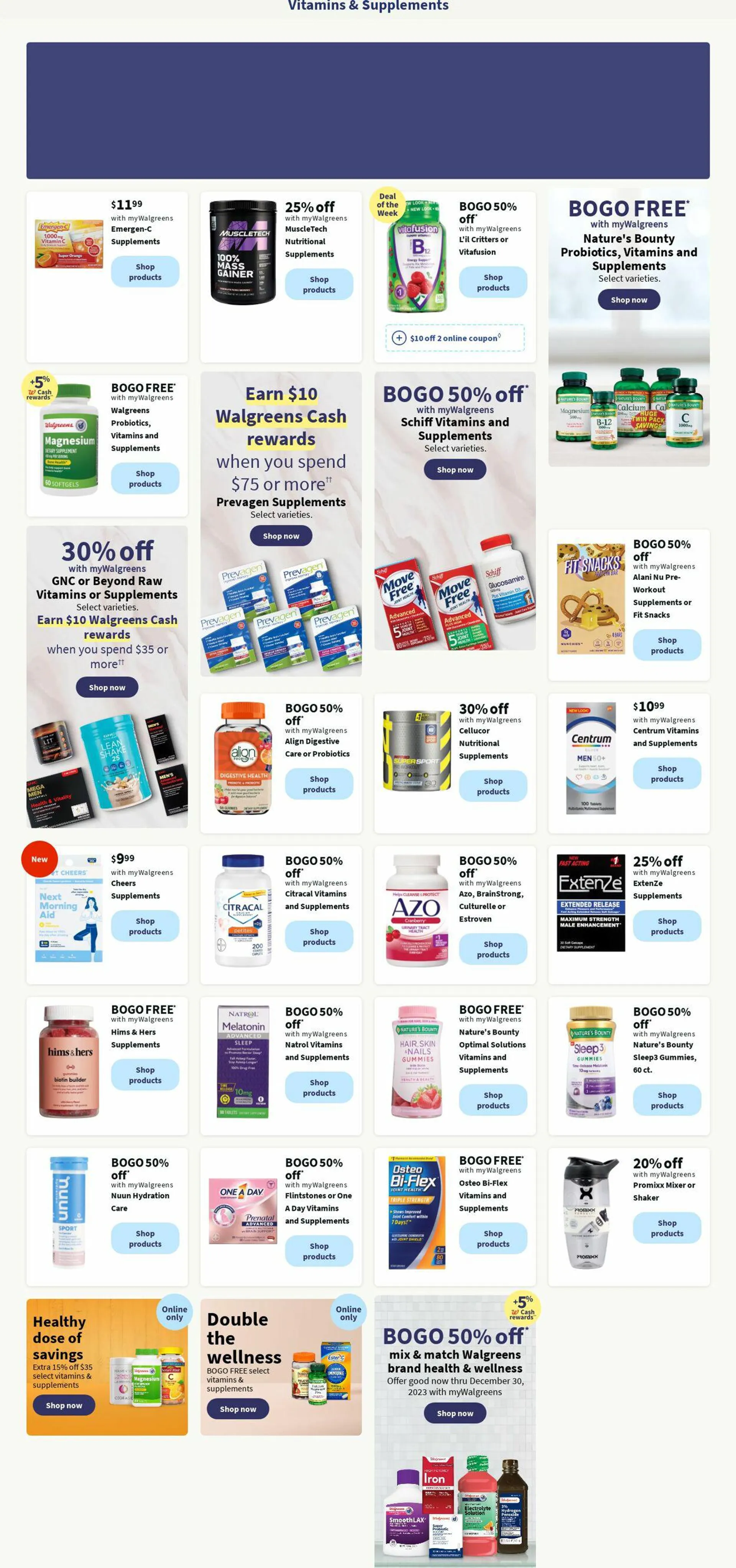 Weekly ad Walgreens Current weekly ad from November 20 to November 29 2023 - Page 5