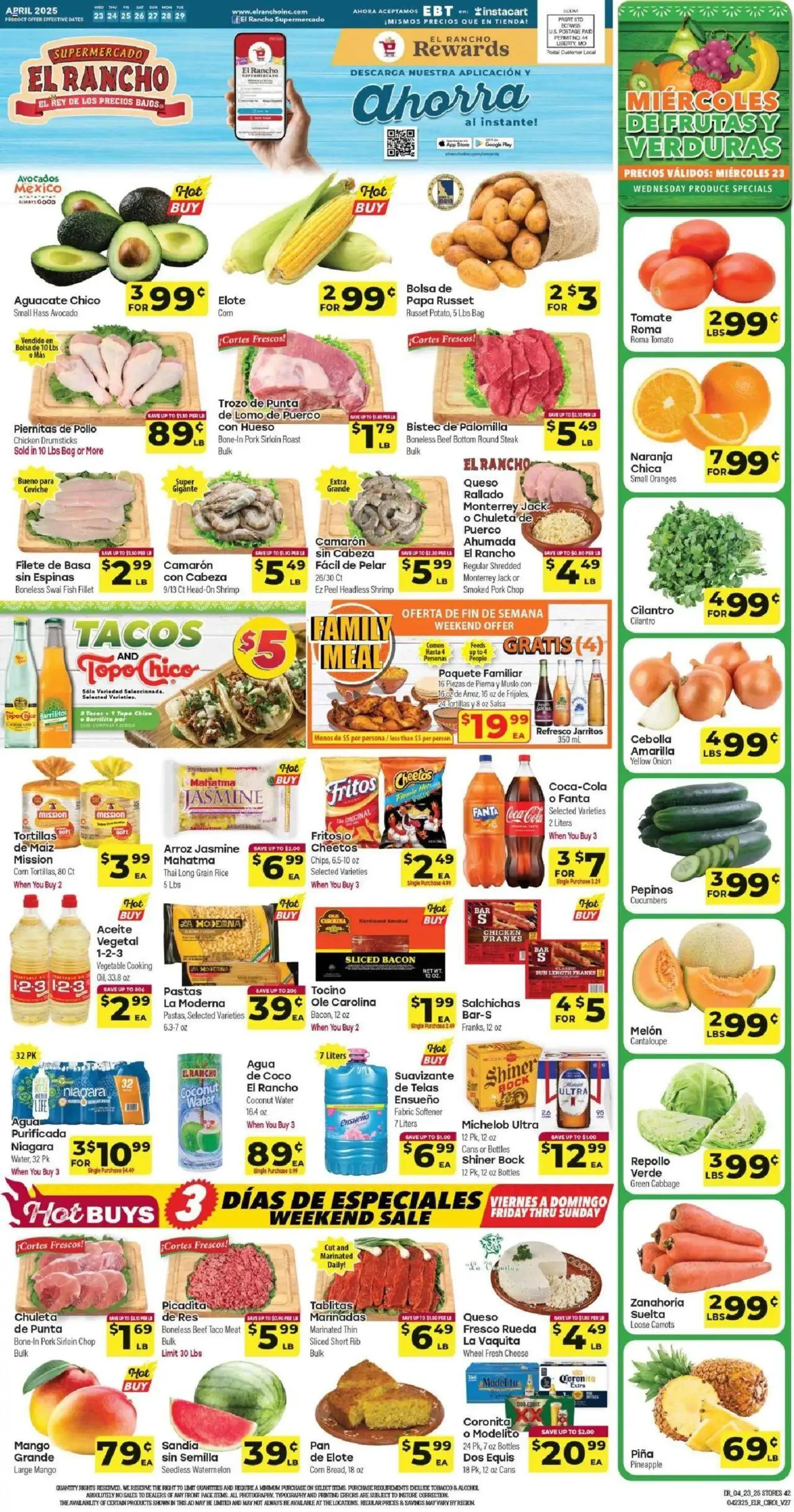 El Rancho Weekly Ad - 1