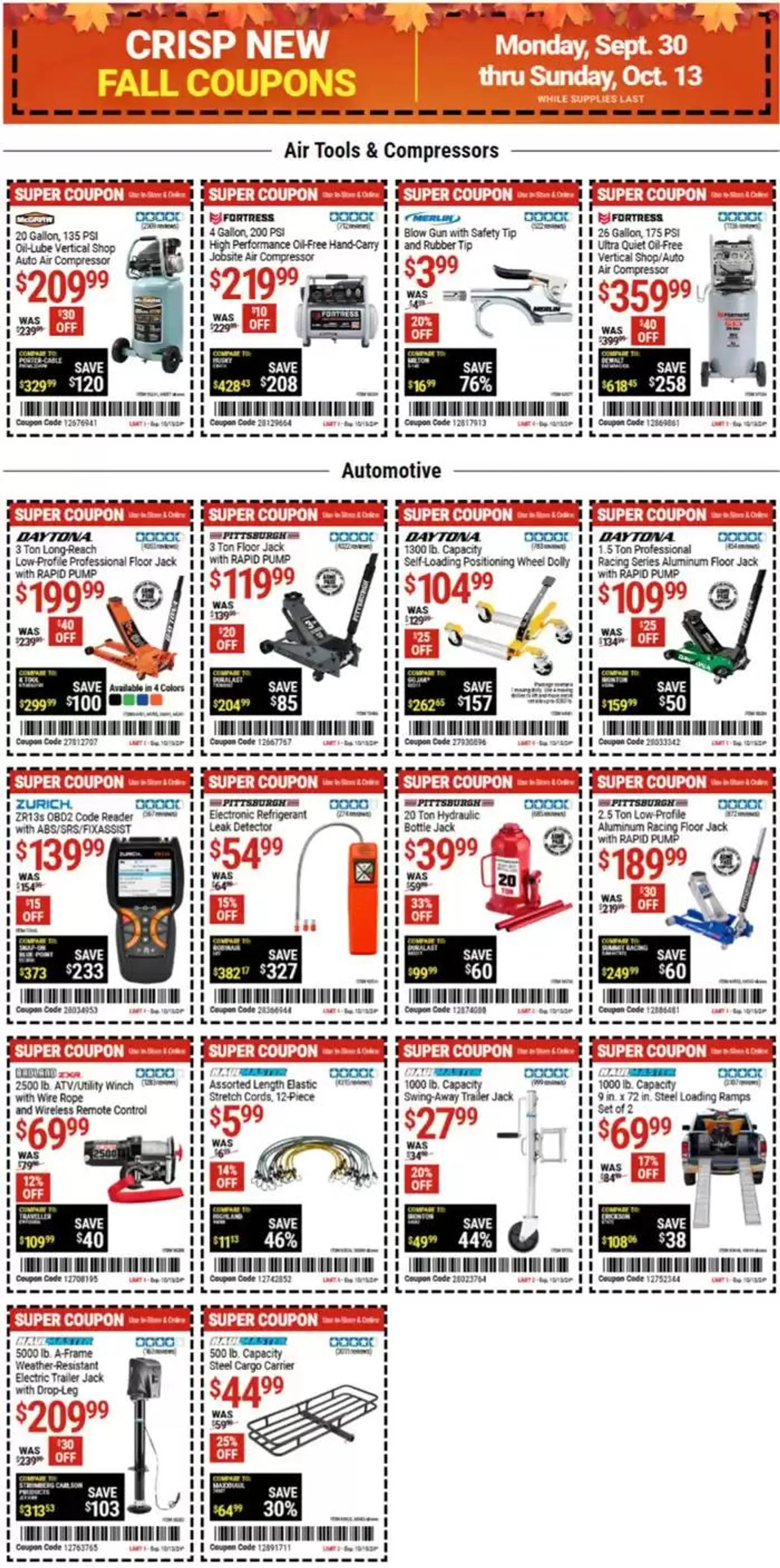 Harbor Freight Tools weekly ad - 1